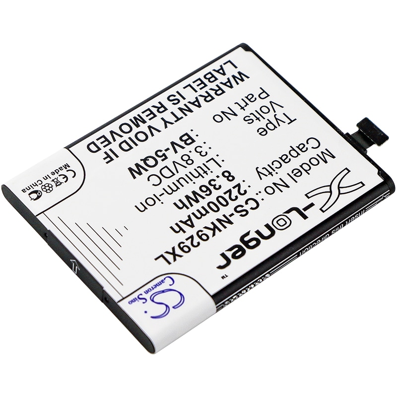 Batteri till SmartPhone, Mobil för Microsoft Lumia 929, RM927, Lumia 930