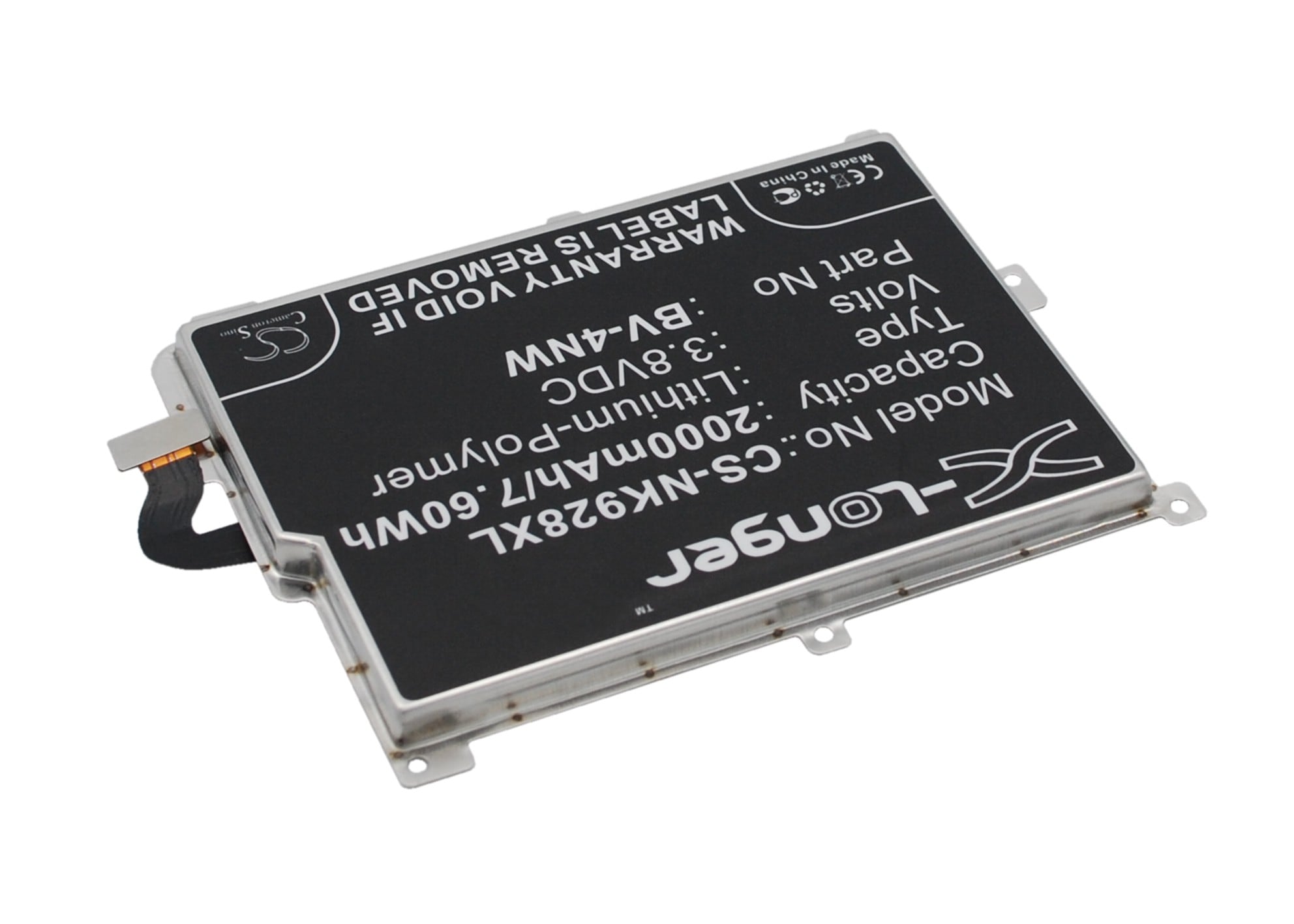 Batteri till SmartPhone, Mobil för Microsoft Lumia 928, RM860, RM5250