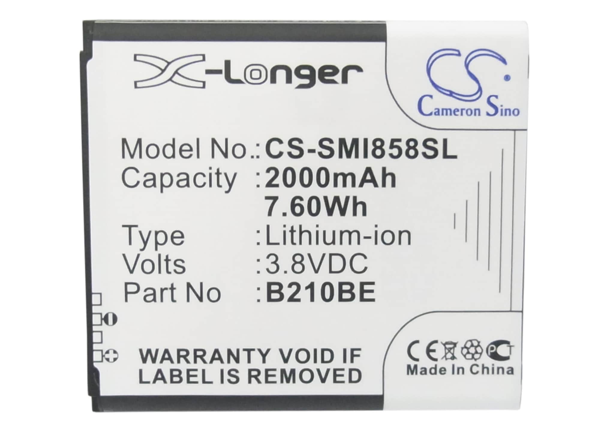 Batteri till SmartPhone, Mobil för Samsung GT-i8580, Galaxy Core Advance, SHW-M570 m.fl.