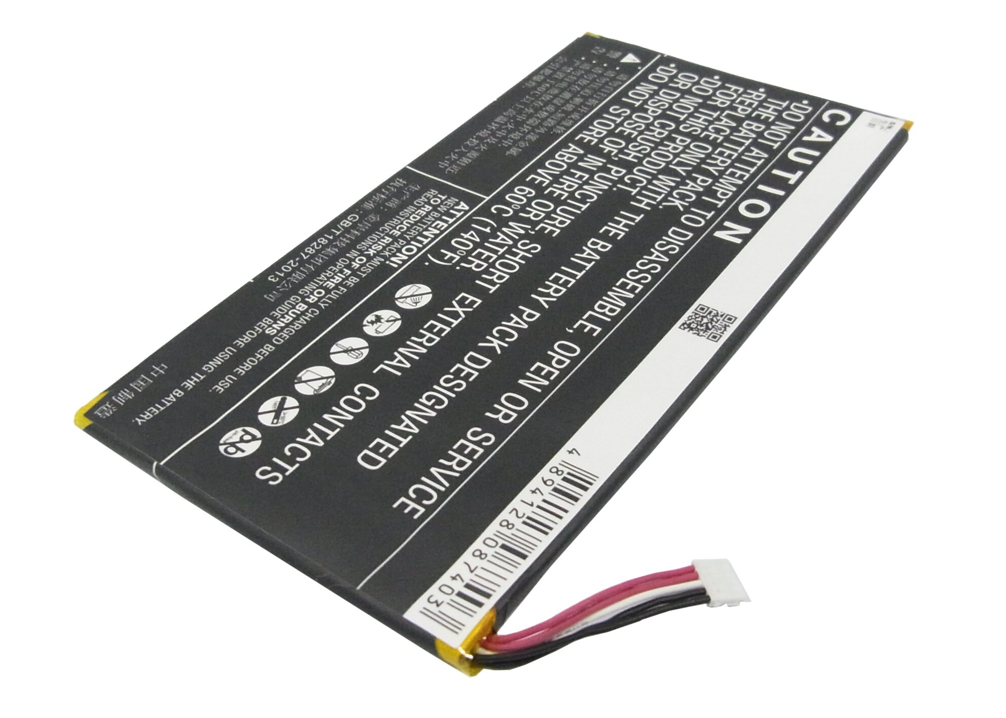 Batteri till SmartPhone, Mobil för Huawei Honor X1 7D-504L, Honor X1 4G 7D-504L