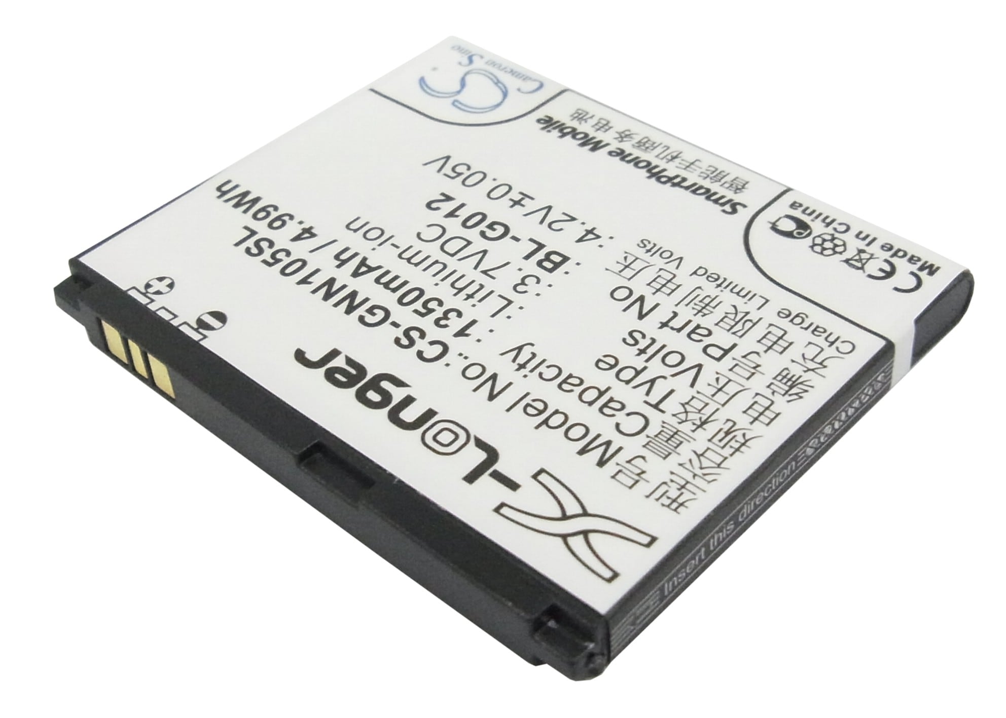 Batteri till SmartPhone, Mobil för GIONEE GN105, TD500, C900 m.fl.