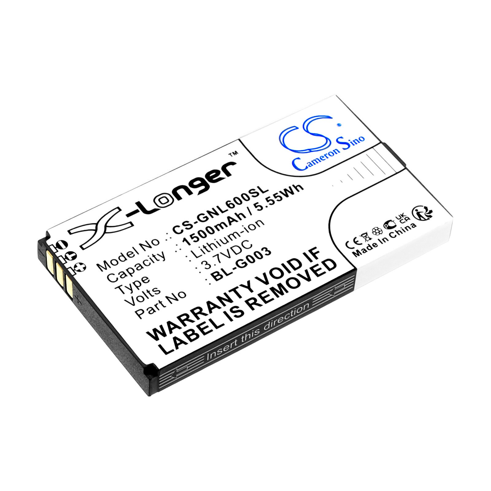 Batteri till SmartPhone, Mobil för GIONEE L601, L600, V180 m.fl.