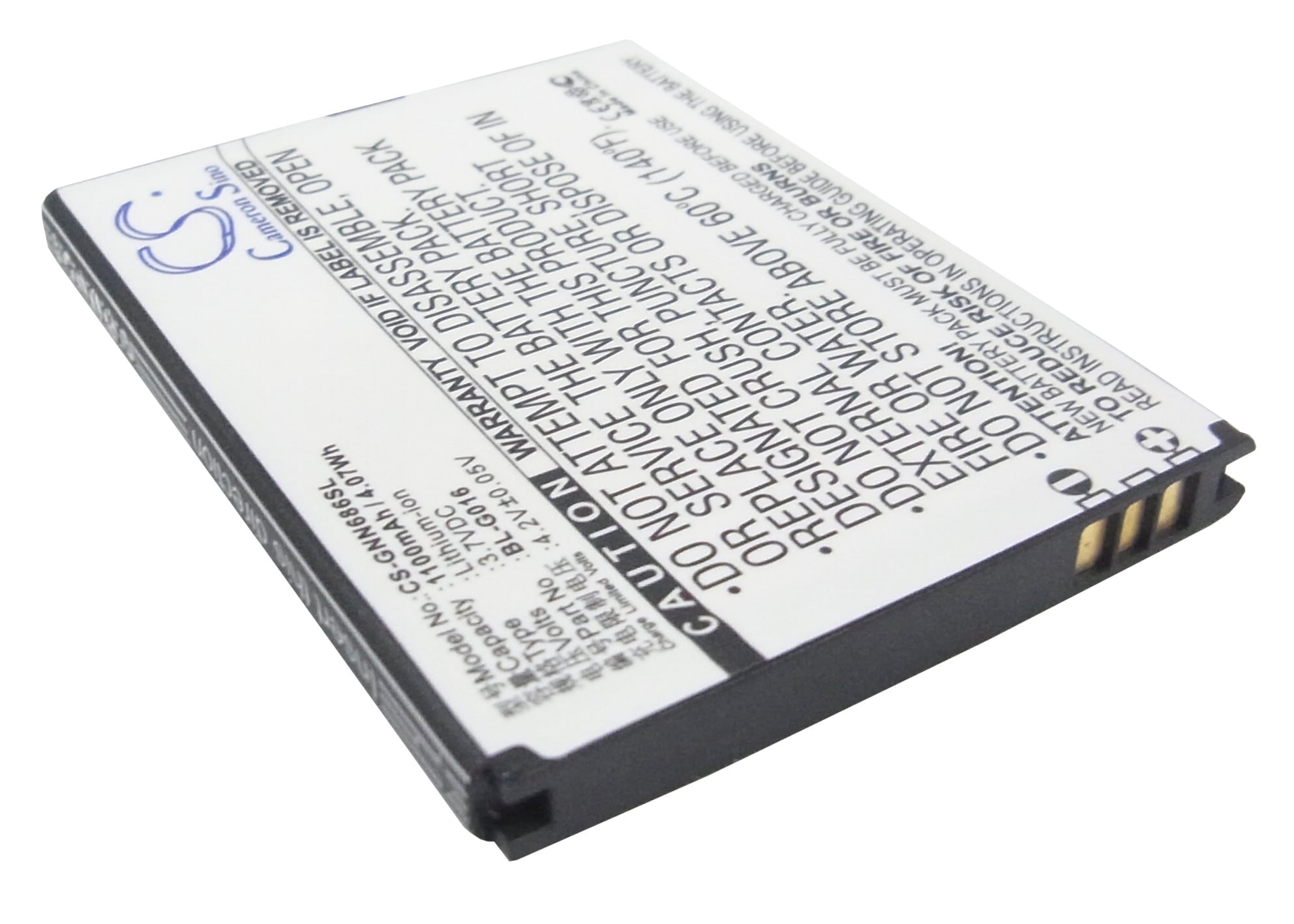 Batteri till SmartPhone, Mobil för GIONEE GN600, GN868, GN868H