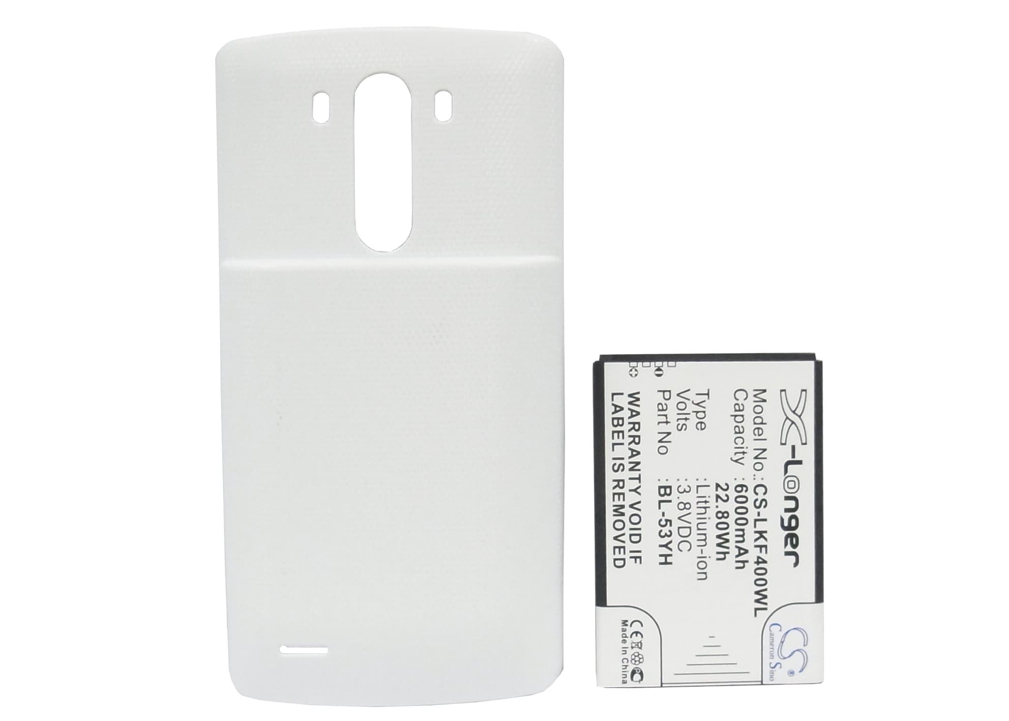 Batteri till SmartPhone, Mobil för LG G3, D855, D855 LTE m.fl.