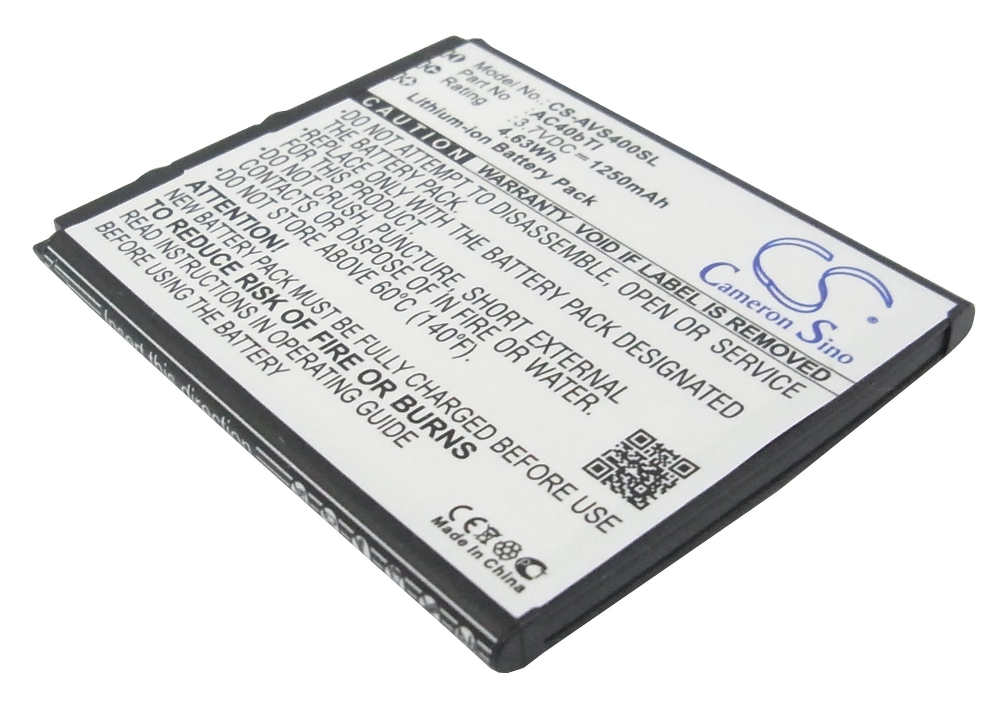 Batteri till SmartPhone, Mobil för Archos 40b Titanium, 40b Titanium Surround m.fl.
