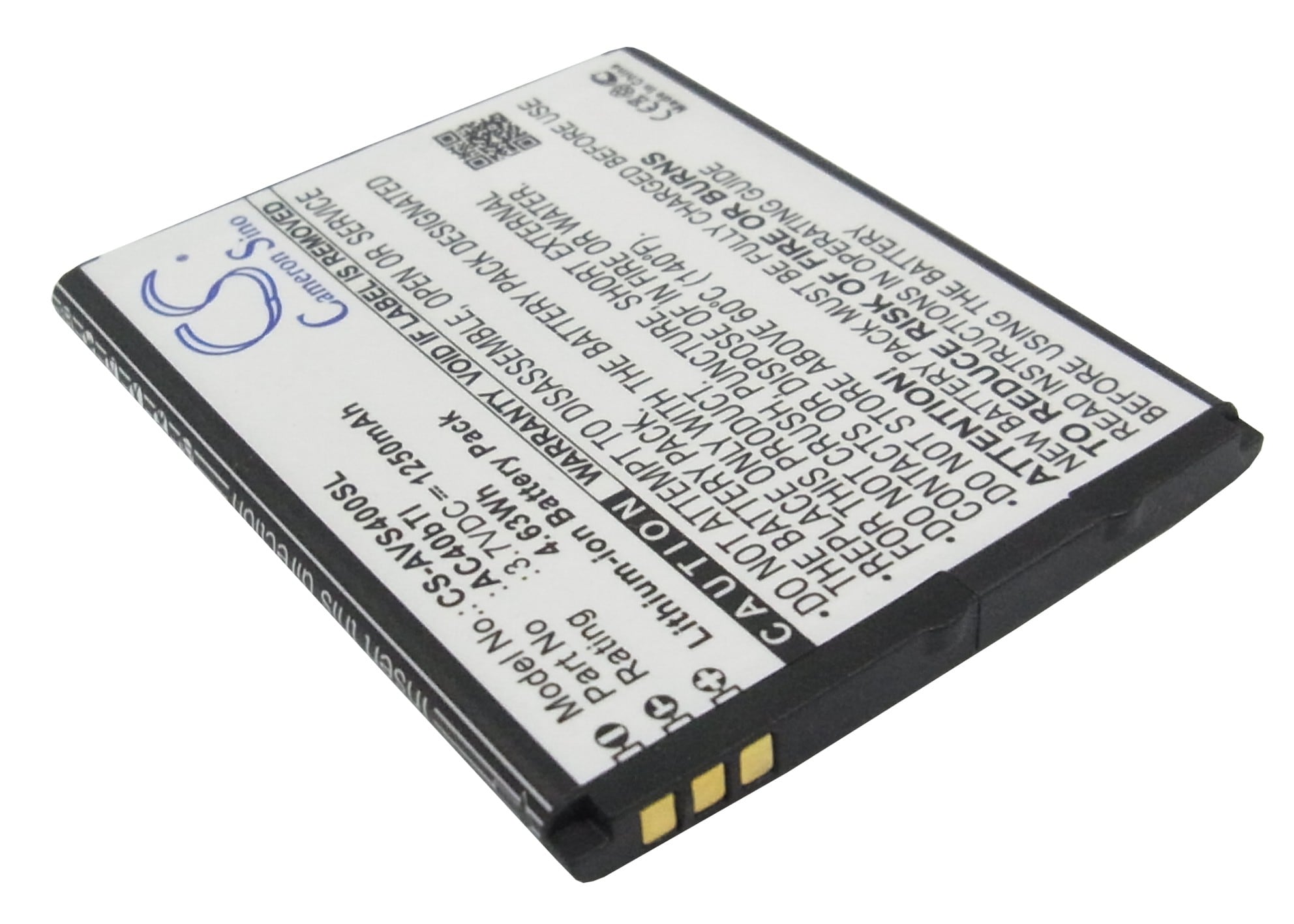 Batteri till SmartPhone, Mobil för Archos 40b Titanium, 40b Titanium Surround m.fl.