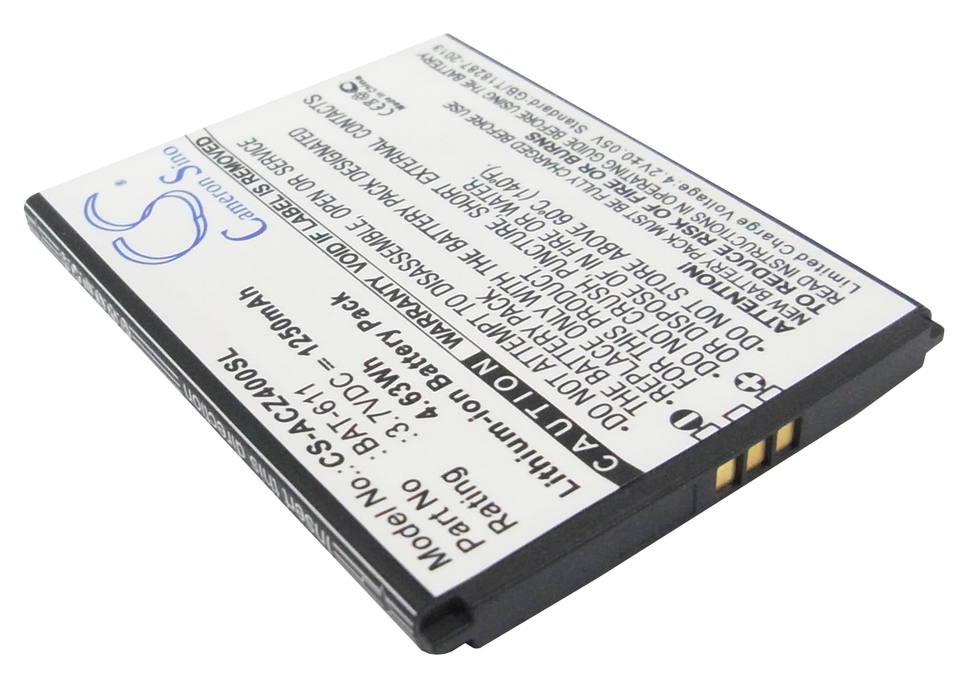 Batteri till SmartPhone, Mobil för Acer Liquid Z4, Z140, Z160