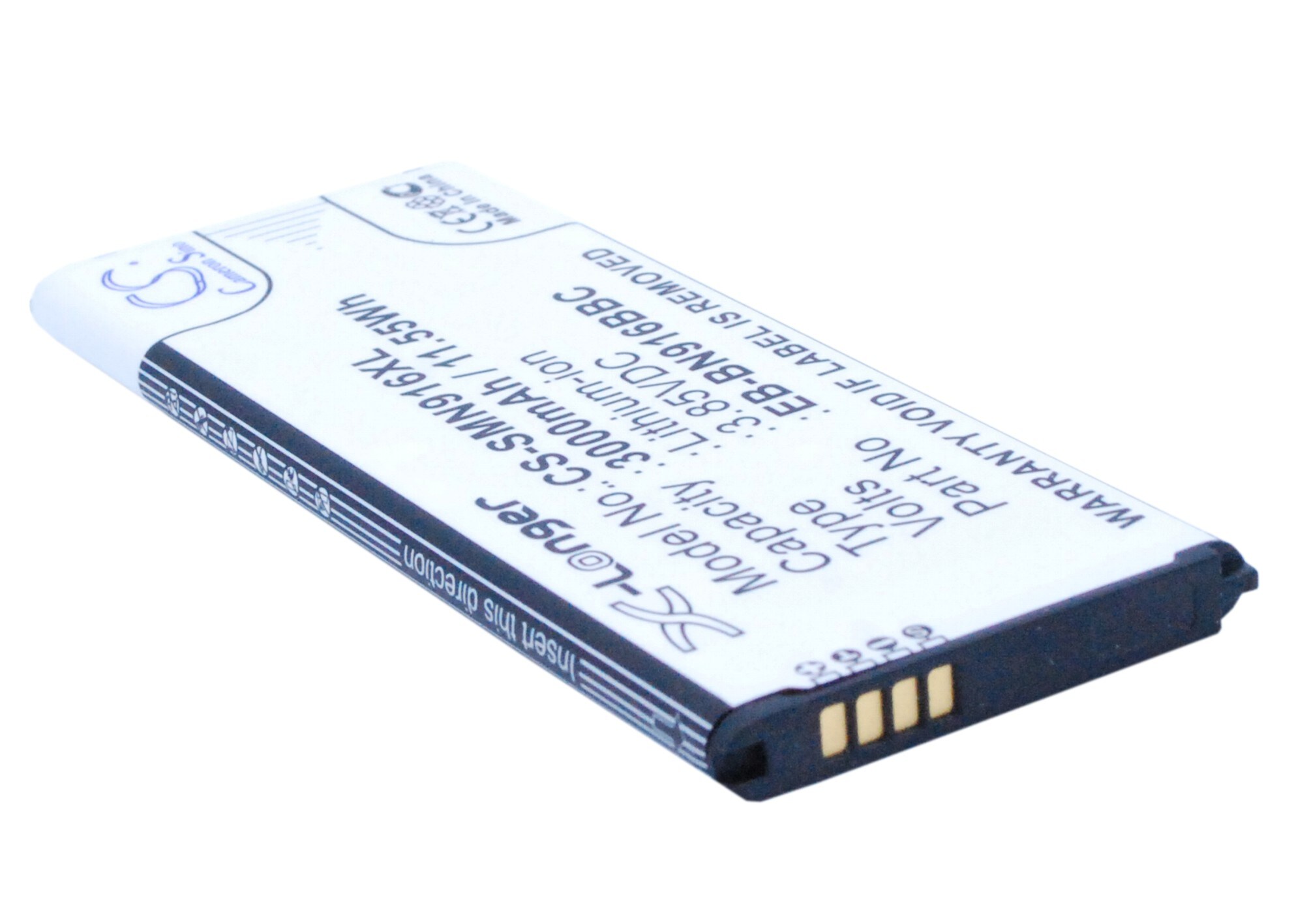 Batteri till SmartPhone, Mobil för Samsung Galaxy Note 4 ( China Mobile ), SM-N910F m.fl.