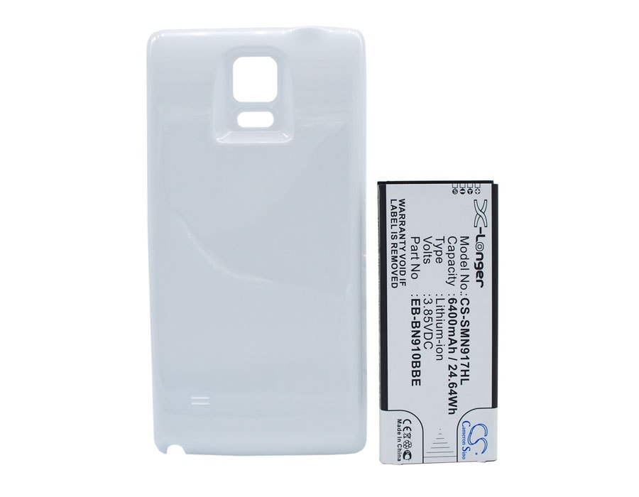 Batteri till SmartPhone, Mobil för Samsung Galaxy Note 4, SM-N910W8, SM-N910R4 m.fl.