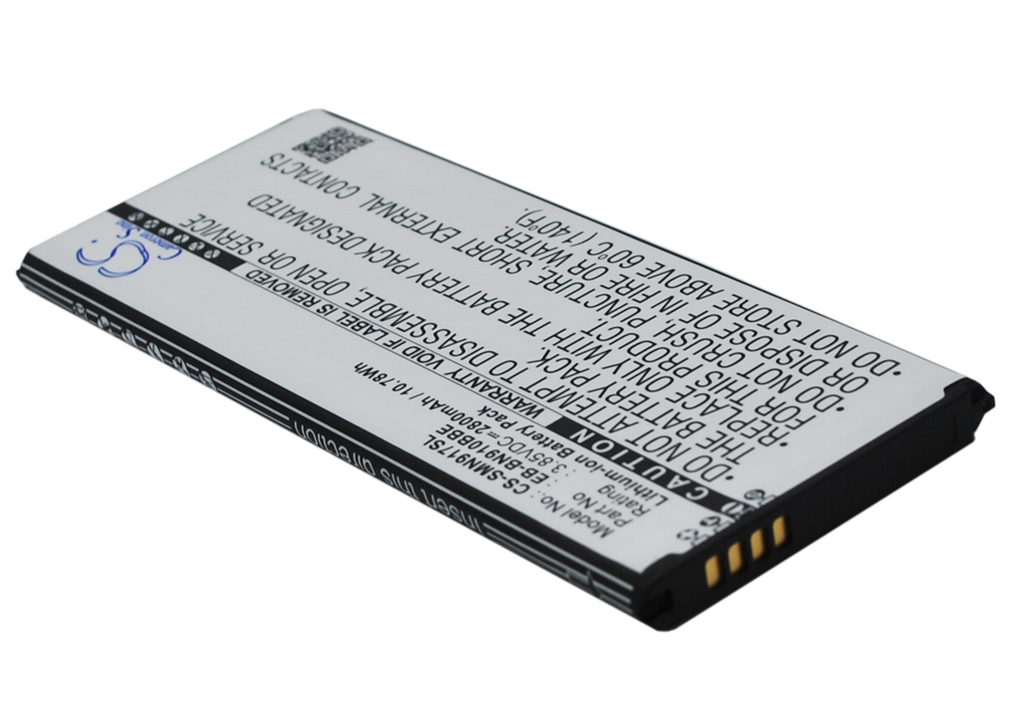 Batteri till SmartPhone, Mobil för Samsung Galaxy Note 4, SM-N910W8, SM-N910R4 m.fl.