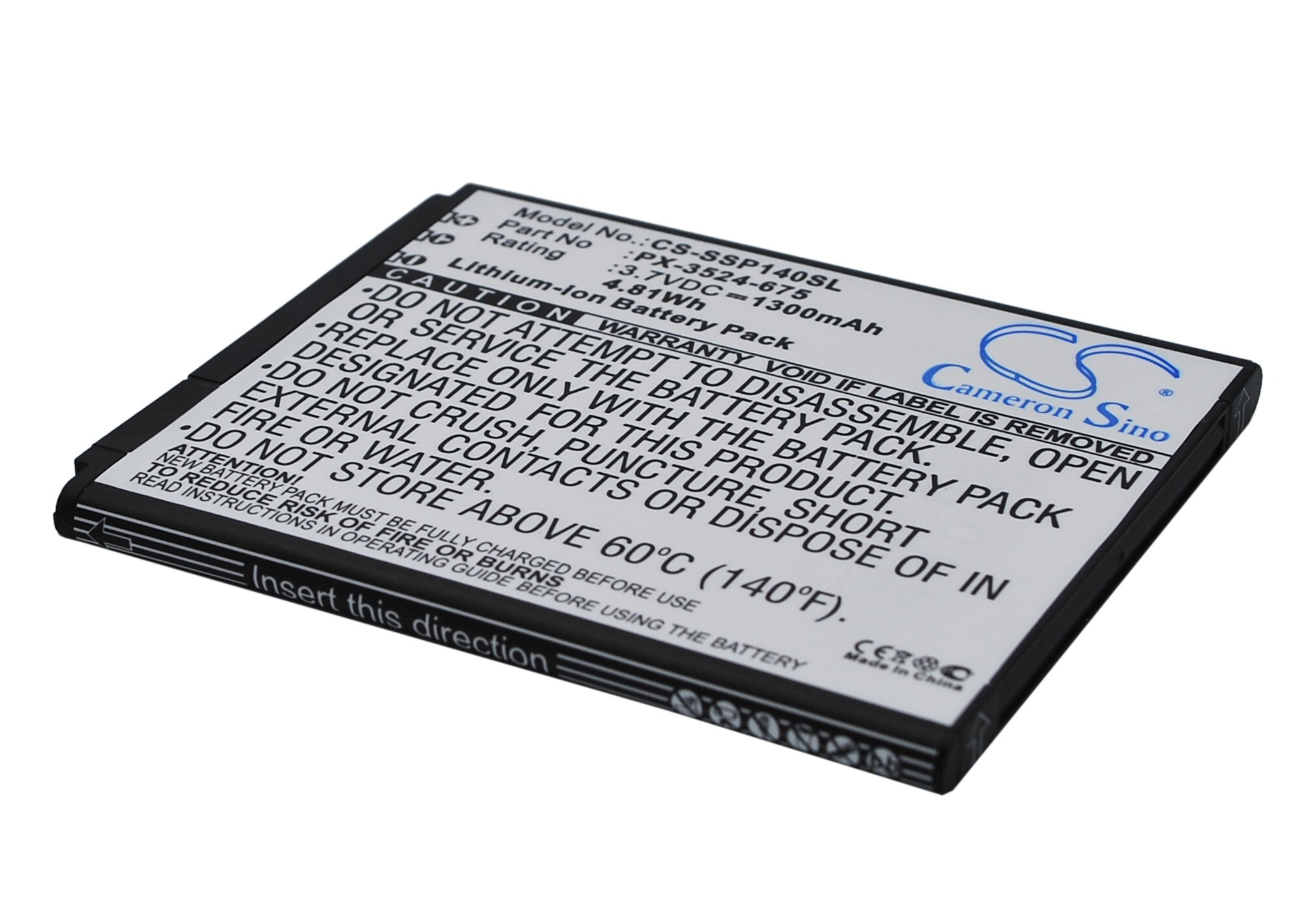 Batteri till SmartPhone, Mobil för Simvalley SP-140, SingleCore