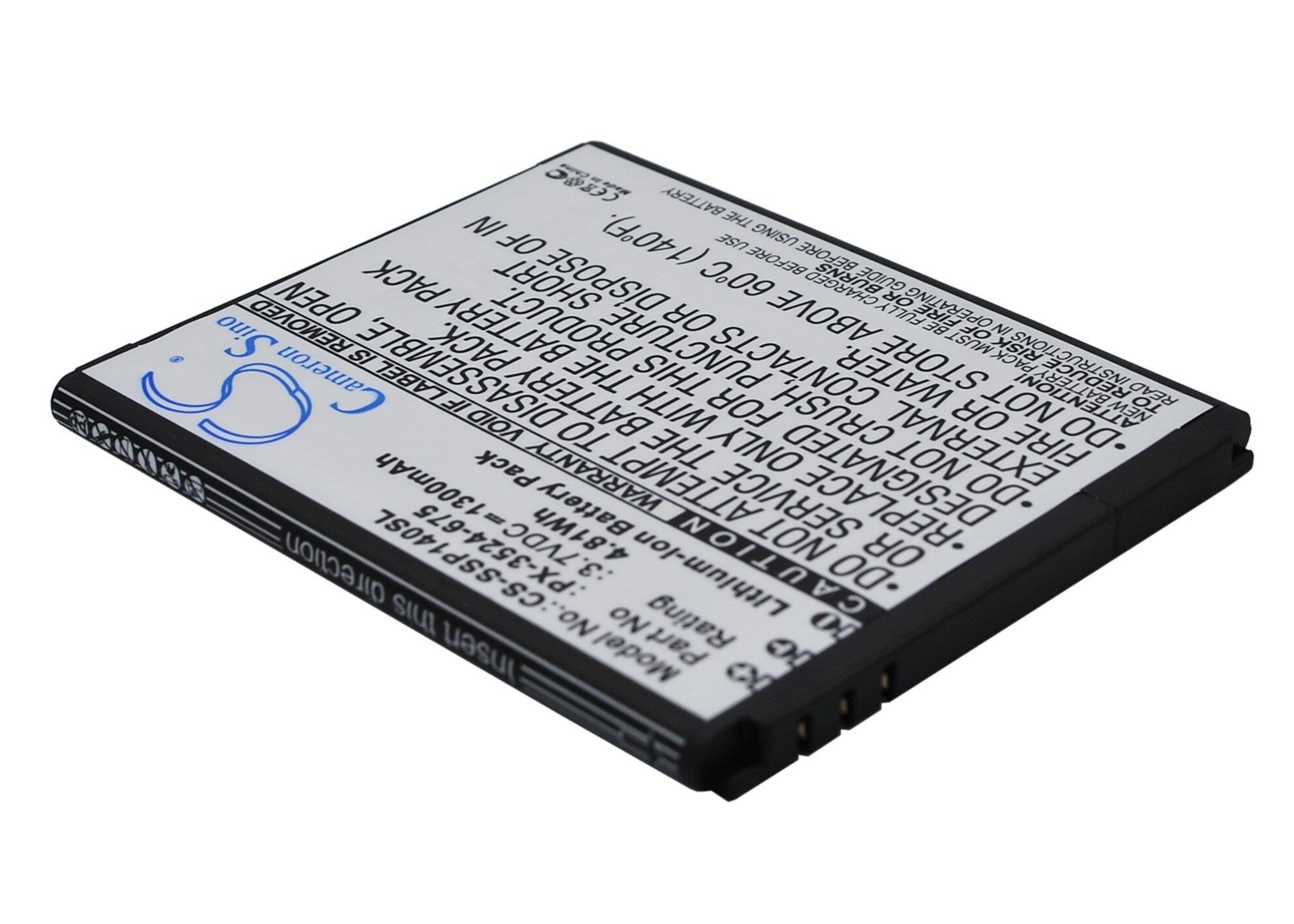 Batteri till SmartPhone, Mobil för Simvalley SP-140, SingleCore