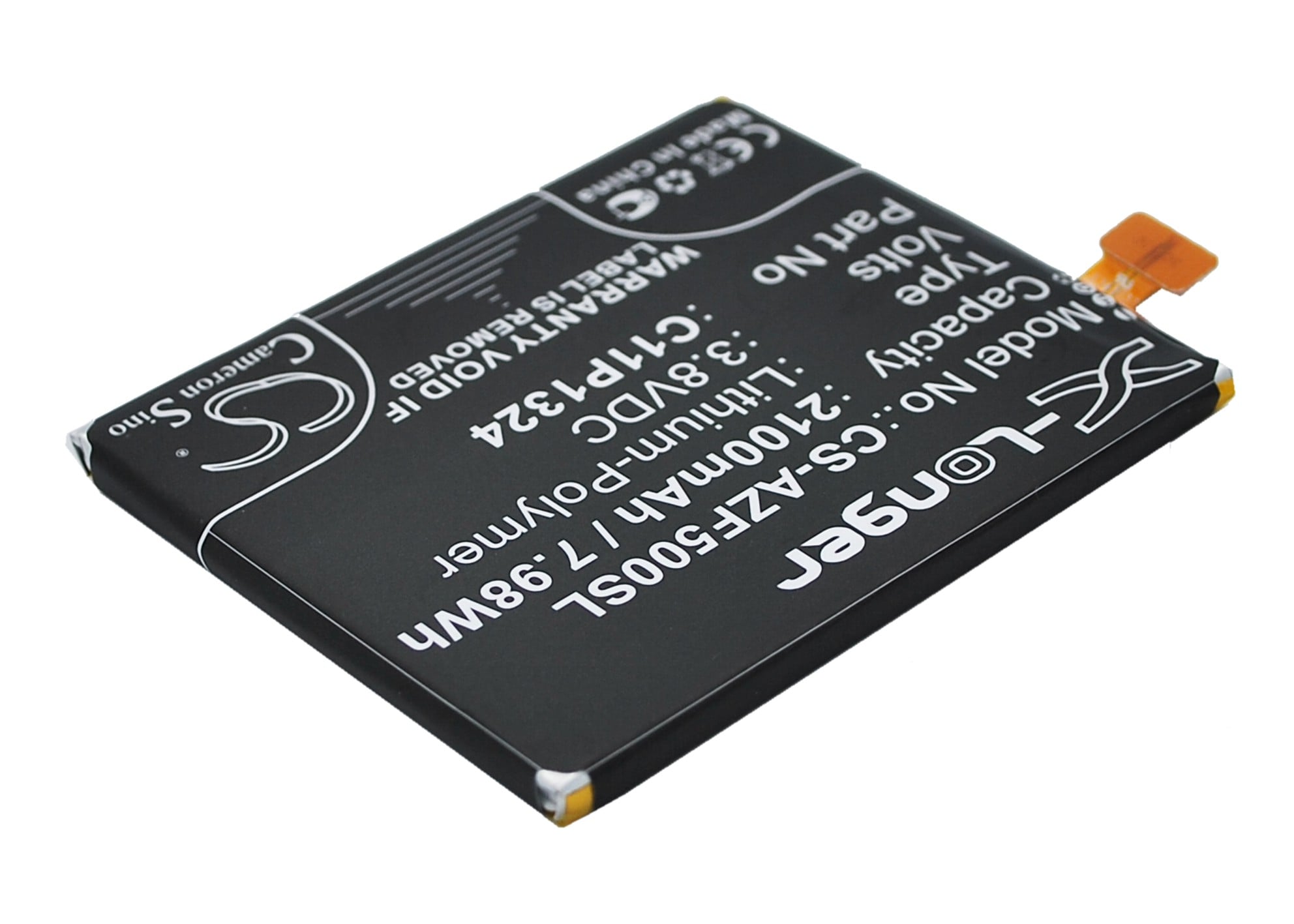 Batteri till SmartPhone, Mobil för Asus ZenFone 5, ZenFone 5 A500, ZenFone 5 A501 m.fl.