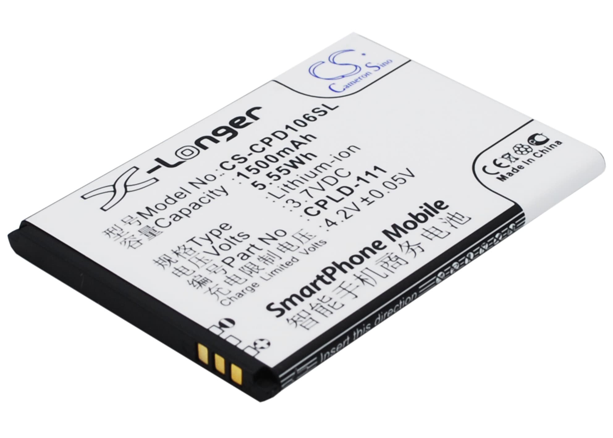 Batteri till SmartPhone, Mobil för Coolpad 5213, 5216d