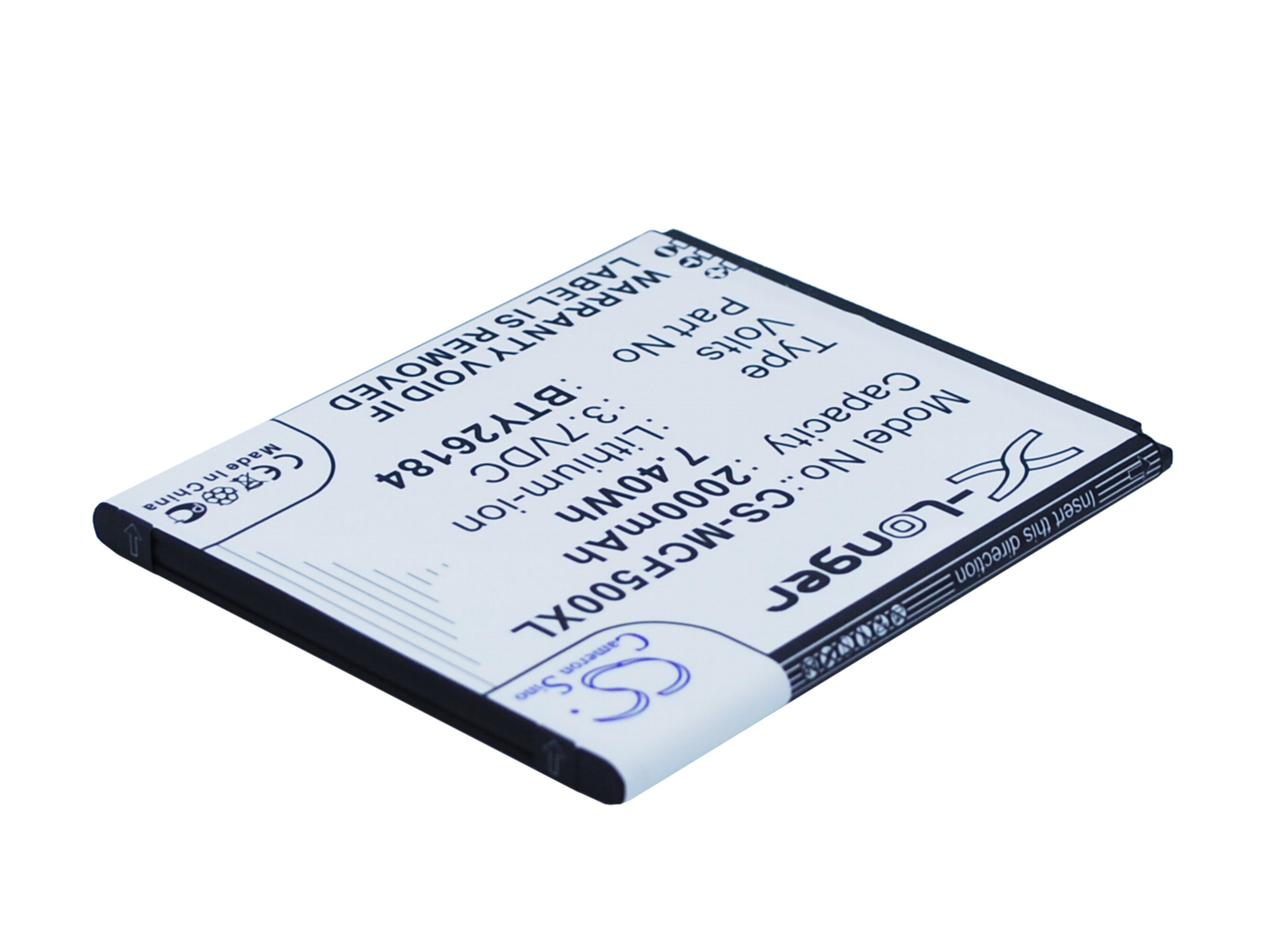 Batteri till SmartPhone, Mobil för Mobistel Cynus F5, MT8201w, MT-8201S m.fl.