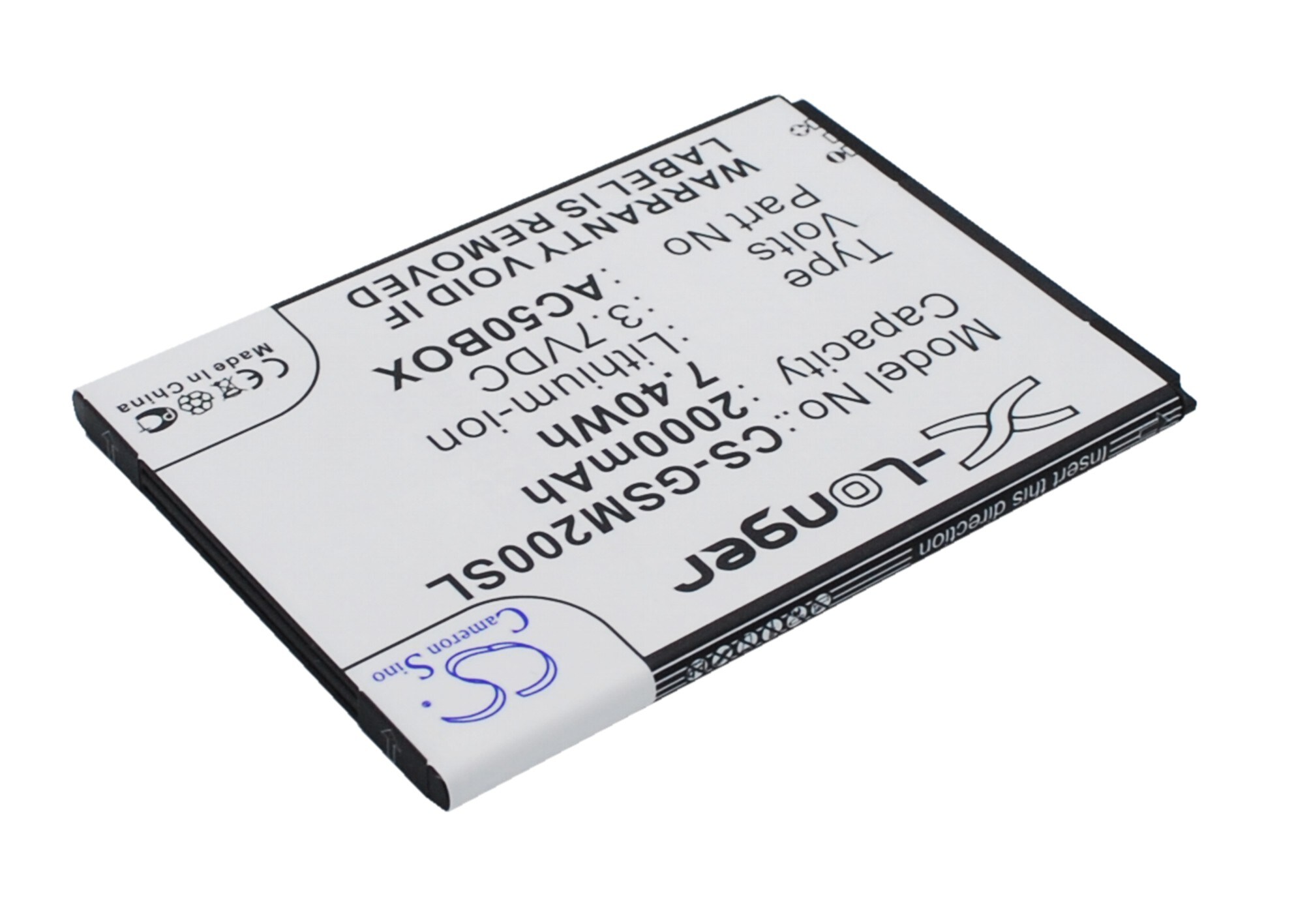 Batteri till SmartPhone, Mobil för Archos 50b Oxygen, 50 Platinium, 50B Sauerstoff m.fl.
