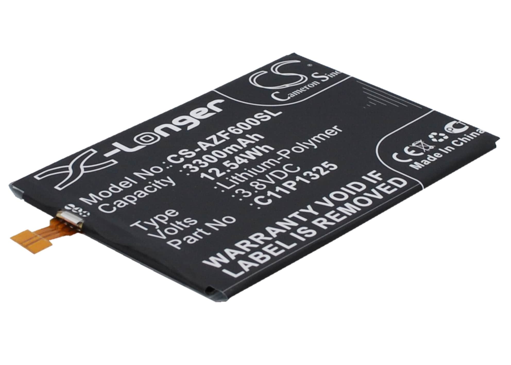 Batteri till SmartPhone, Mobil för Asus ZenFone 6, A600, A600CG m.fl.