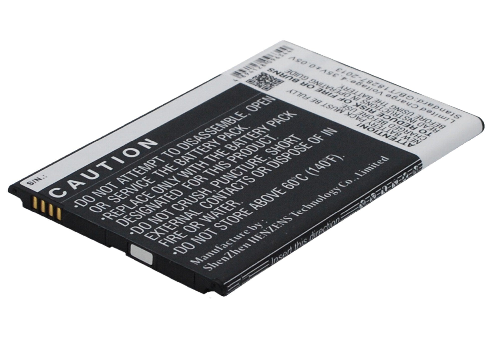 Batteri till SmartPhone, Mobil för Blackberry Z5