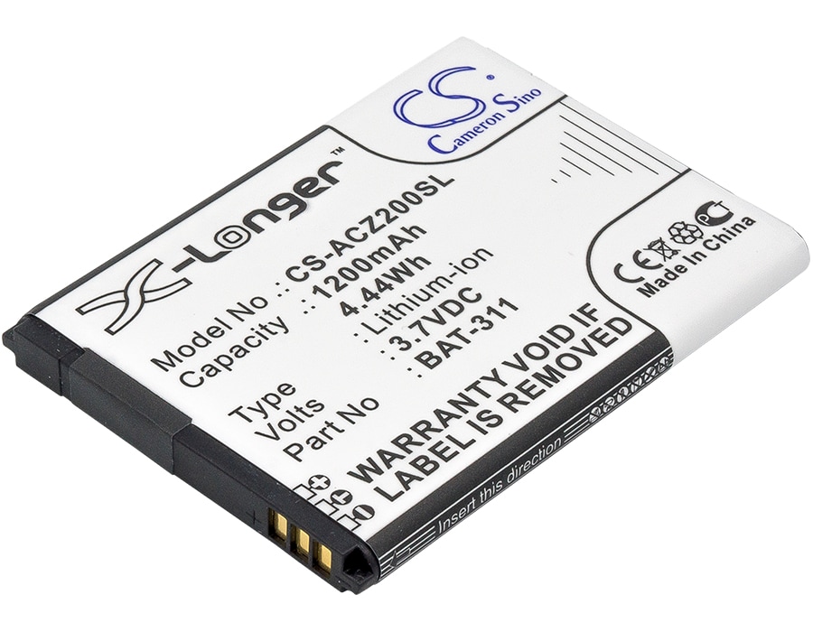 Batteri till SmartPhone, Mobil för Acer Liquid Z200, Z200, Liquid M220 m.fl.