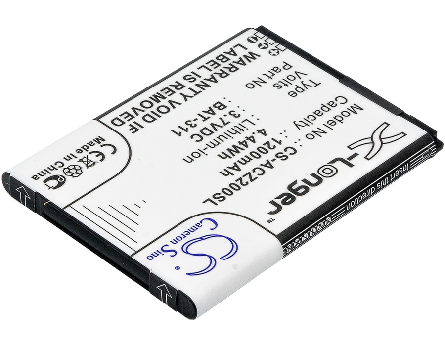 Batteri till SmartPhone, Mobil för Acer Liquid Z200, Z200, Liquid M220 m.fl.