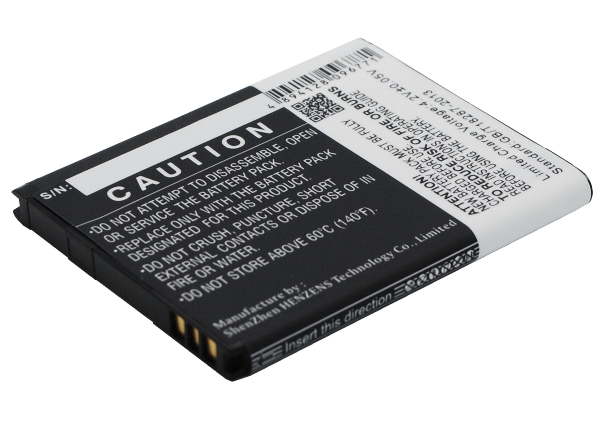 Batteri till SmartPhone, Mobil för HTC Desire C, Golf, A320E m.fl.