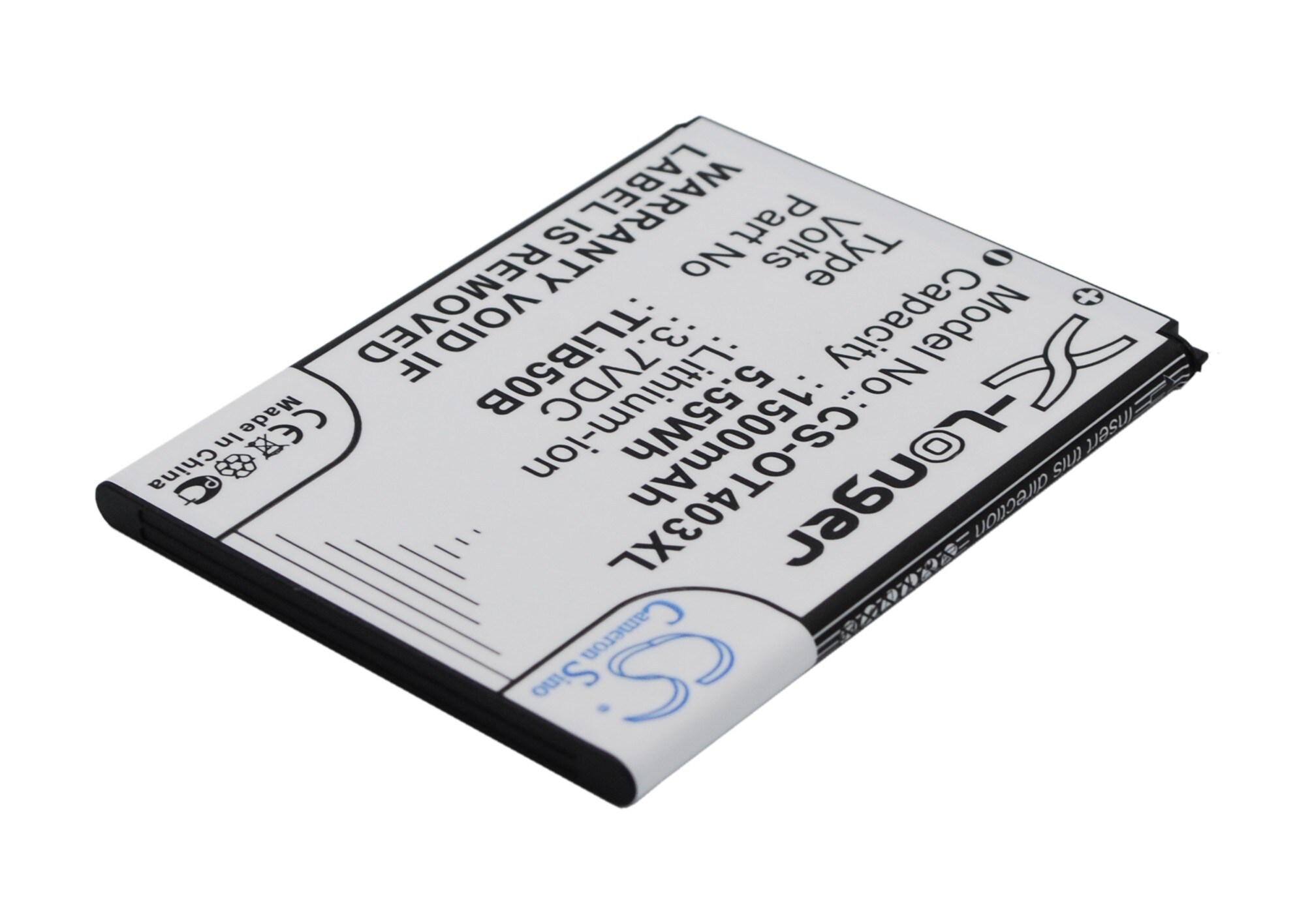 Batteri till SmartPhone, Mobil för Alcatel OT-4030, OT4030D, OT-4030X m.fl.