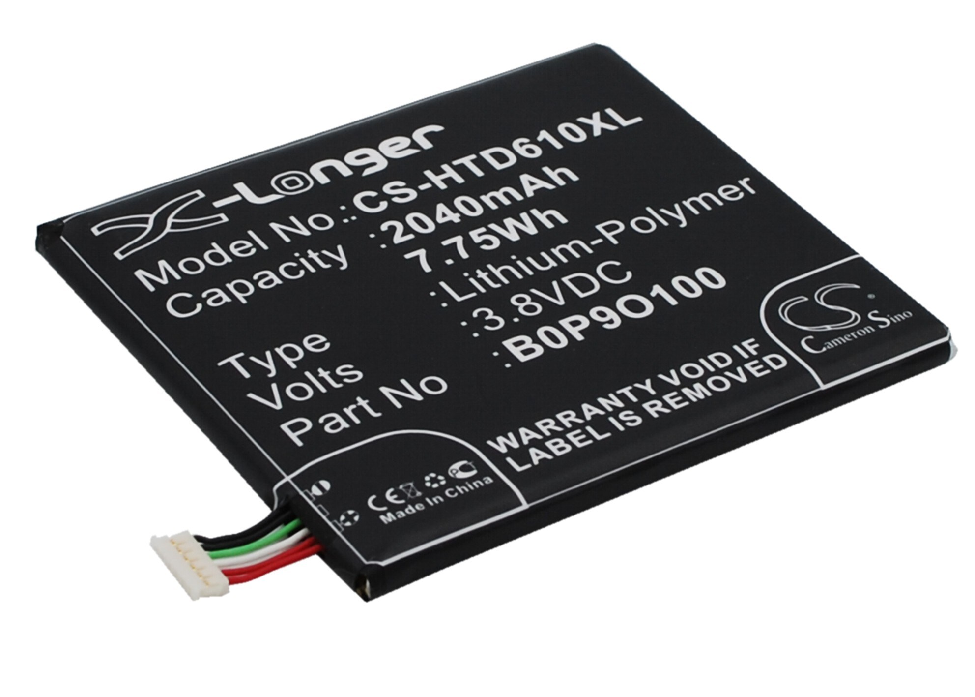 Batteri till SmartPhone, Mobil för HTC Desire 610, Desire D610t, Desire D610n m.fl.