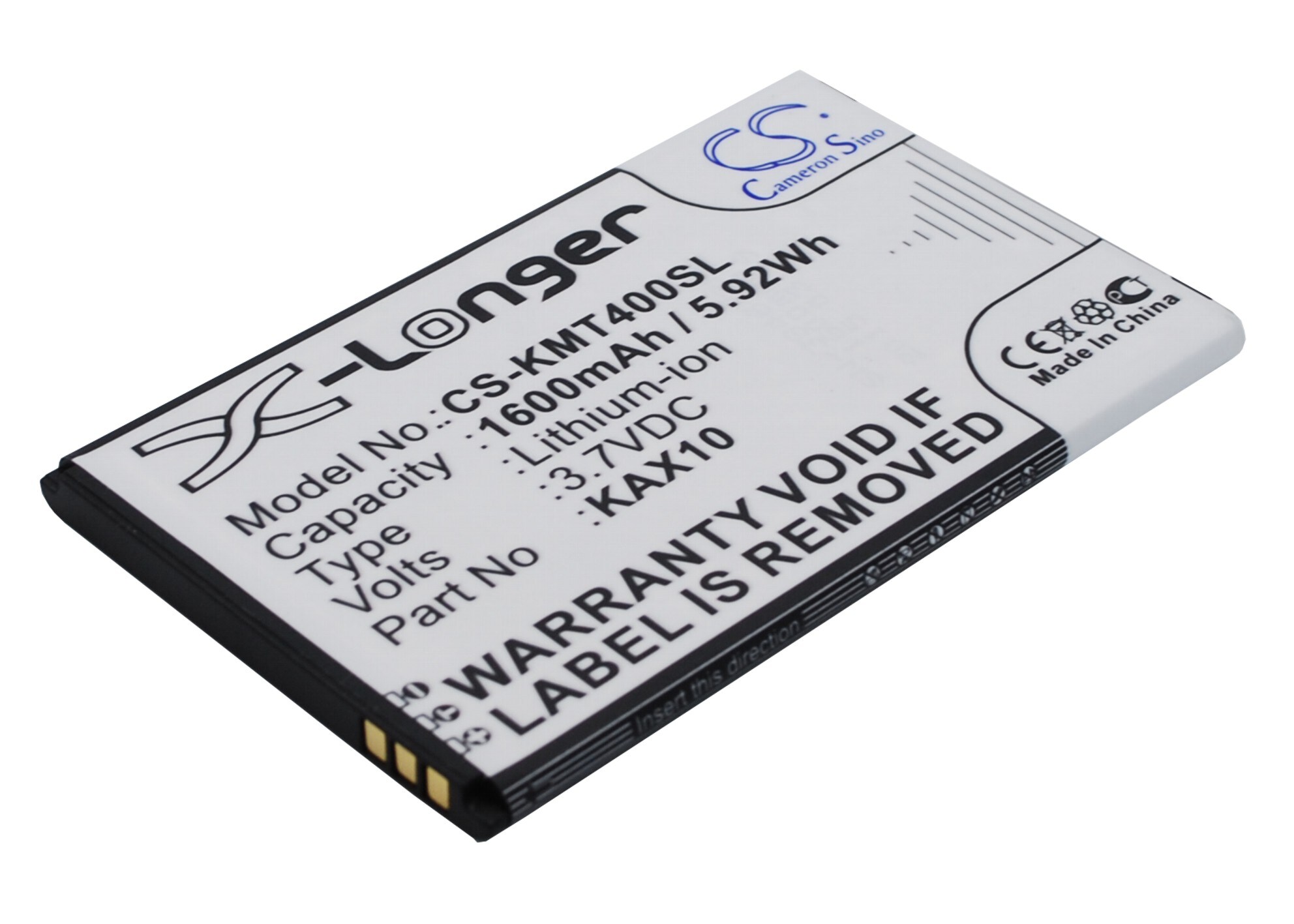 Batteri till SmartPhone, Mobil för KAZAM Trooper X4.0