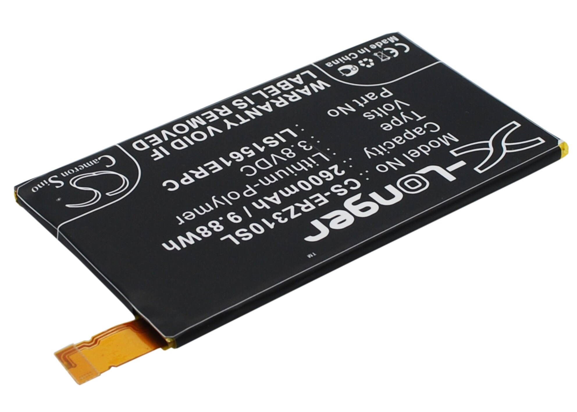Batteri till SmartPhone, Mobil för Sony Ericsson Xperia Z3 Mini, Xperia Z3 Compact m.fl.