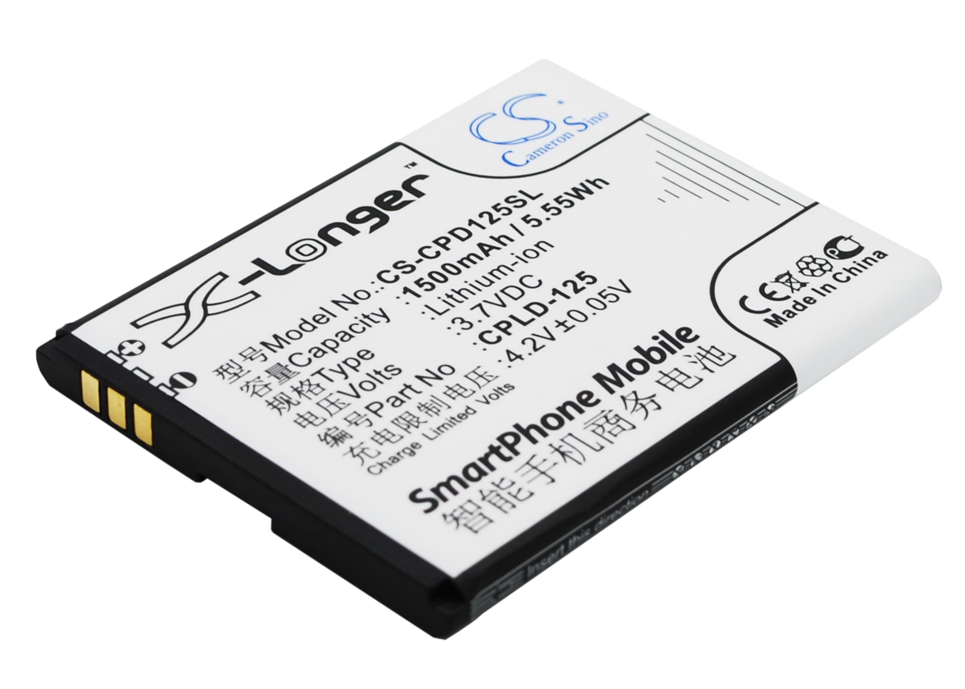 Batteri till SmartPhone, Mobil för Coolpad 8017-T00