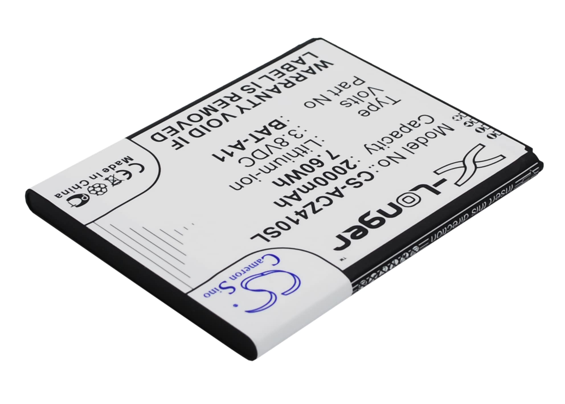 Batteri till SmartPhone, Mobil för Acer Liquid Z410, Liquid M330, Liquid M330 LTE m.fl.