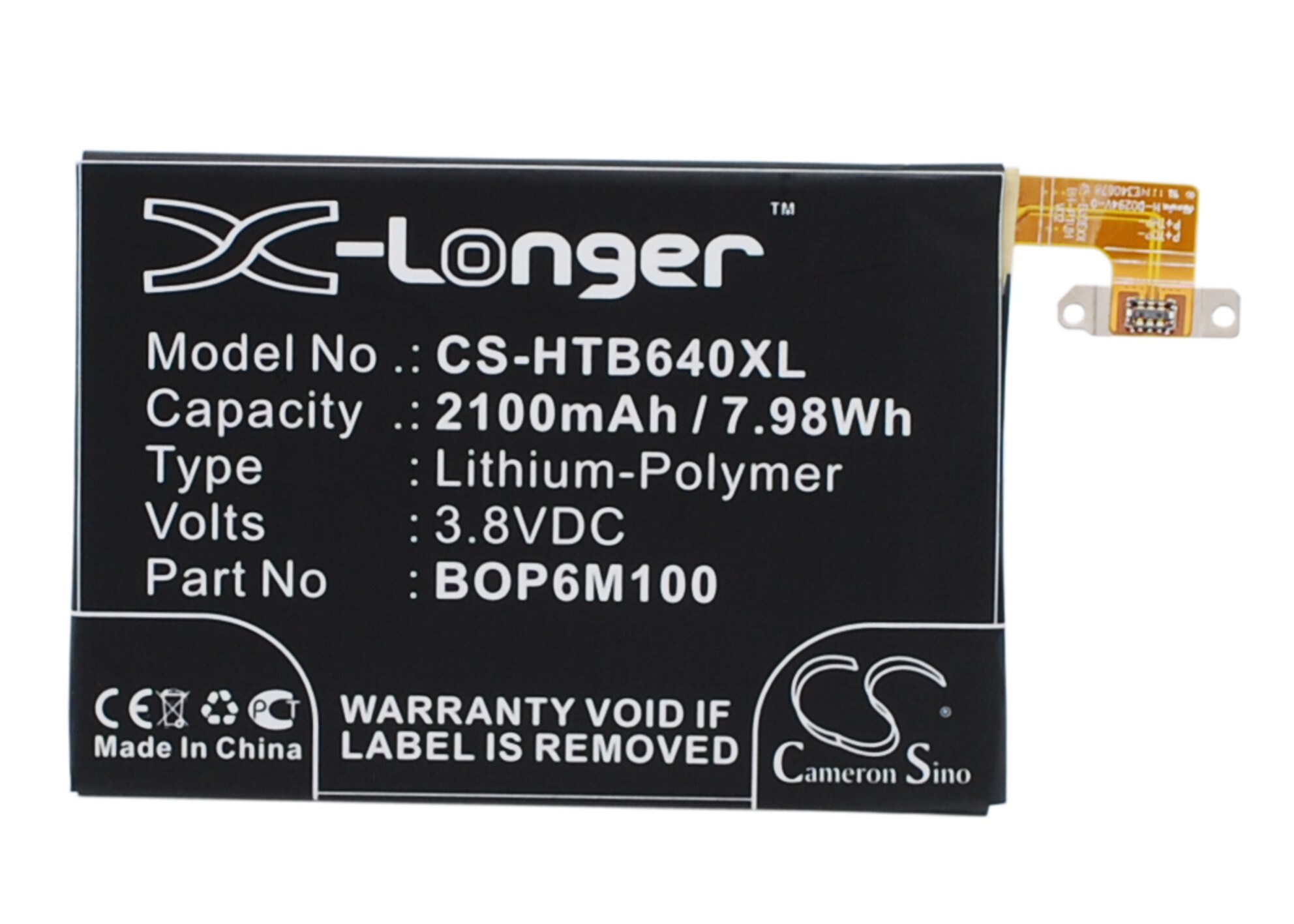 Batteri till SmartPhone, Mobil för HTC One Mini 2, M5, One M8 Mini m.fl.