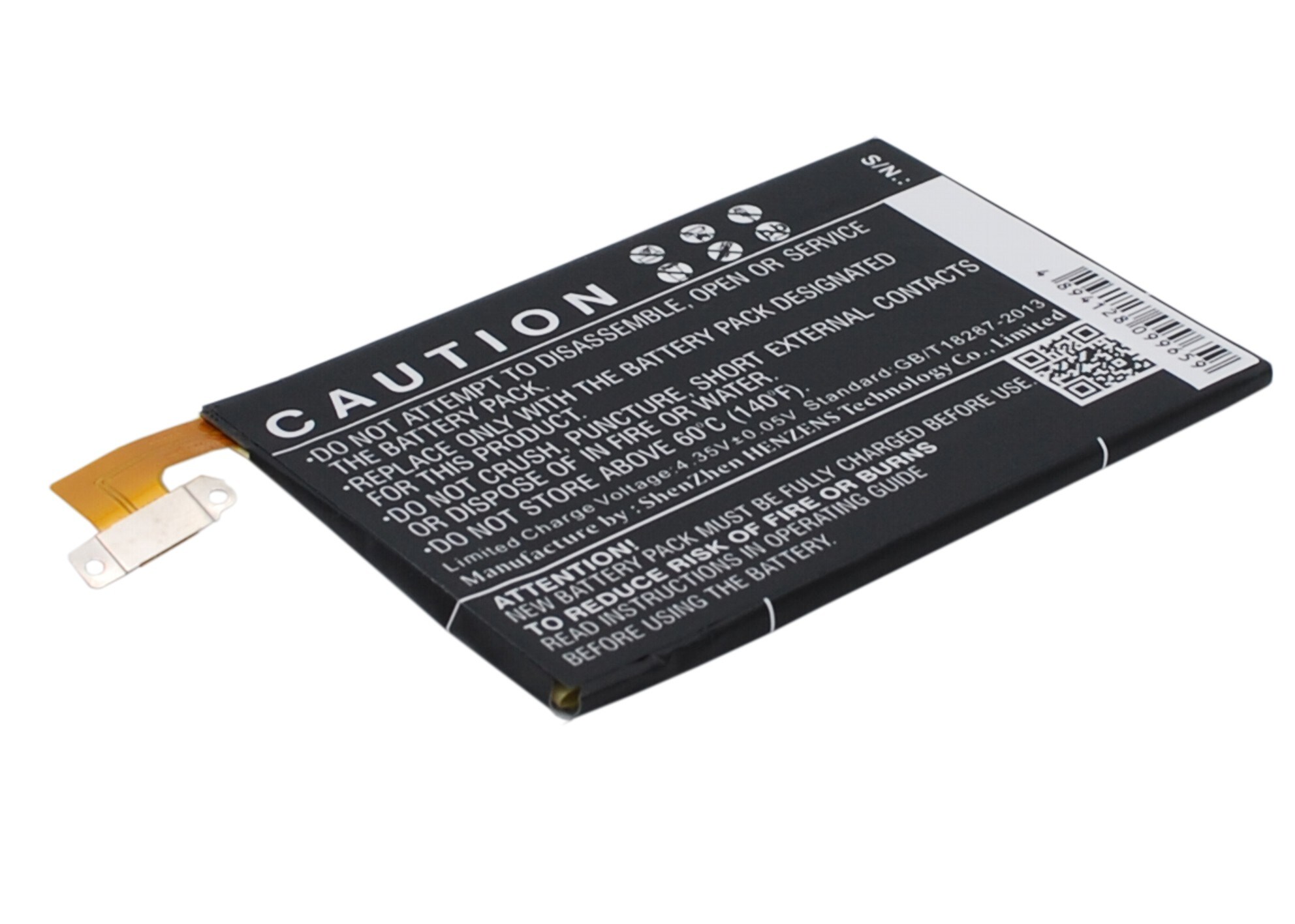 Batteri till SmartPhone, Mobil för HTC One Mini 2, M5, One M8 Mini m.fl.