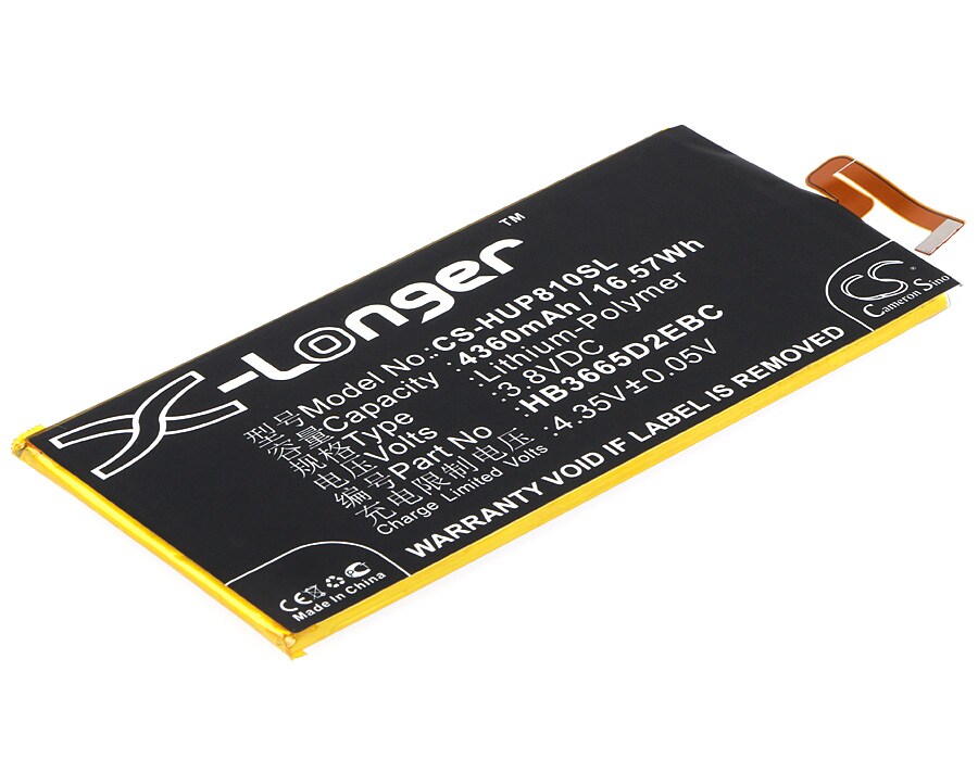 Batteri till SmartPhone, Mobil för Huawei Ascend P8 Max, DAV-703L, DAV-713L