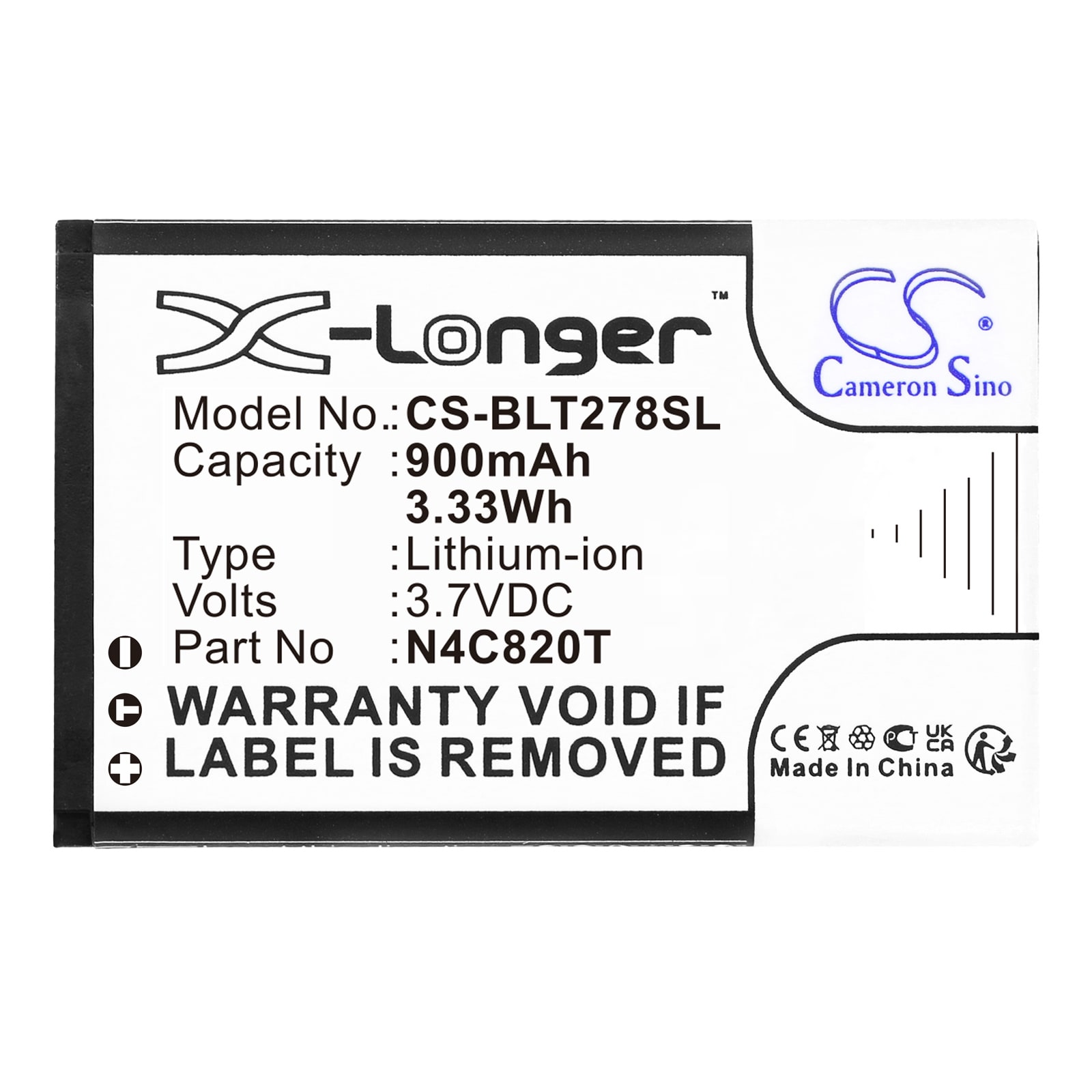 Batteri till SmartPhone, Mobil för BLU Samba TV, T276T, T278X m.fl.