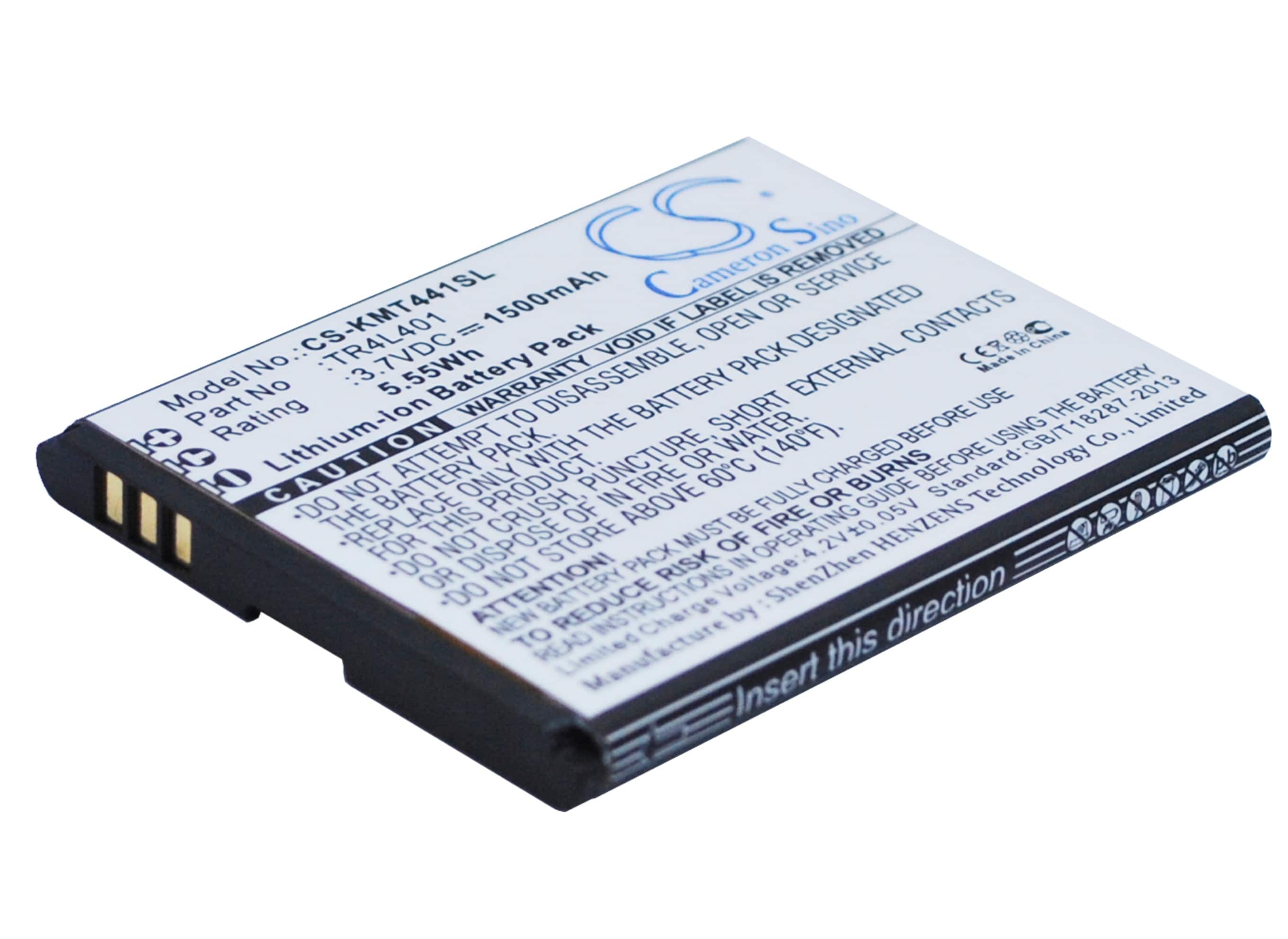 Batteri till SmartPhone, Mobil för KAZAM Trooper 441L, Trooper 440L, TR4L4044044-01