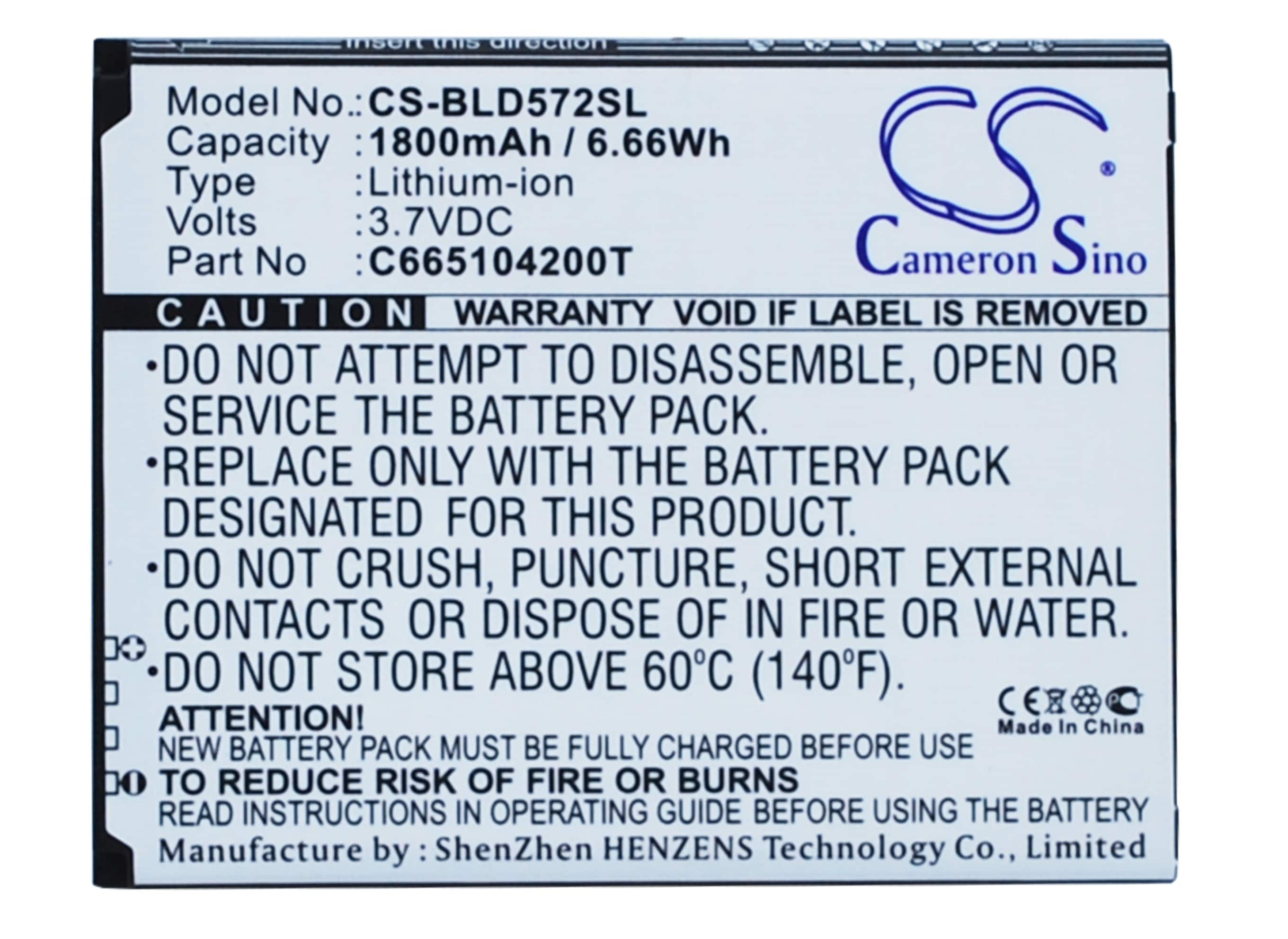 Batteri till SmartPhone, Mobil för BLU Studio 5.0S, D572A, Y530Q m.fl.