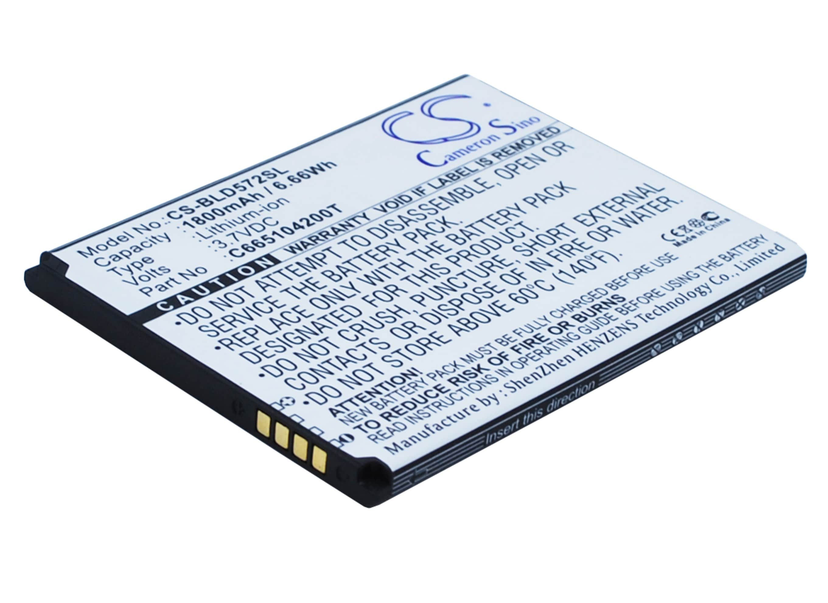 Batteri till SmartPhone, Mobil för BLU Studio 5.0S, D572A, Y530Q m.fl.