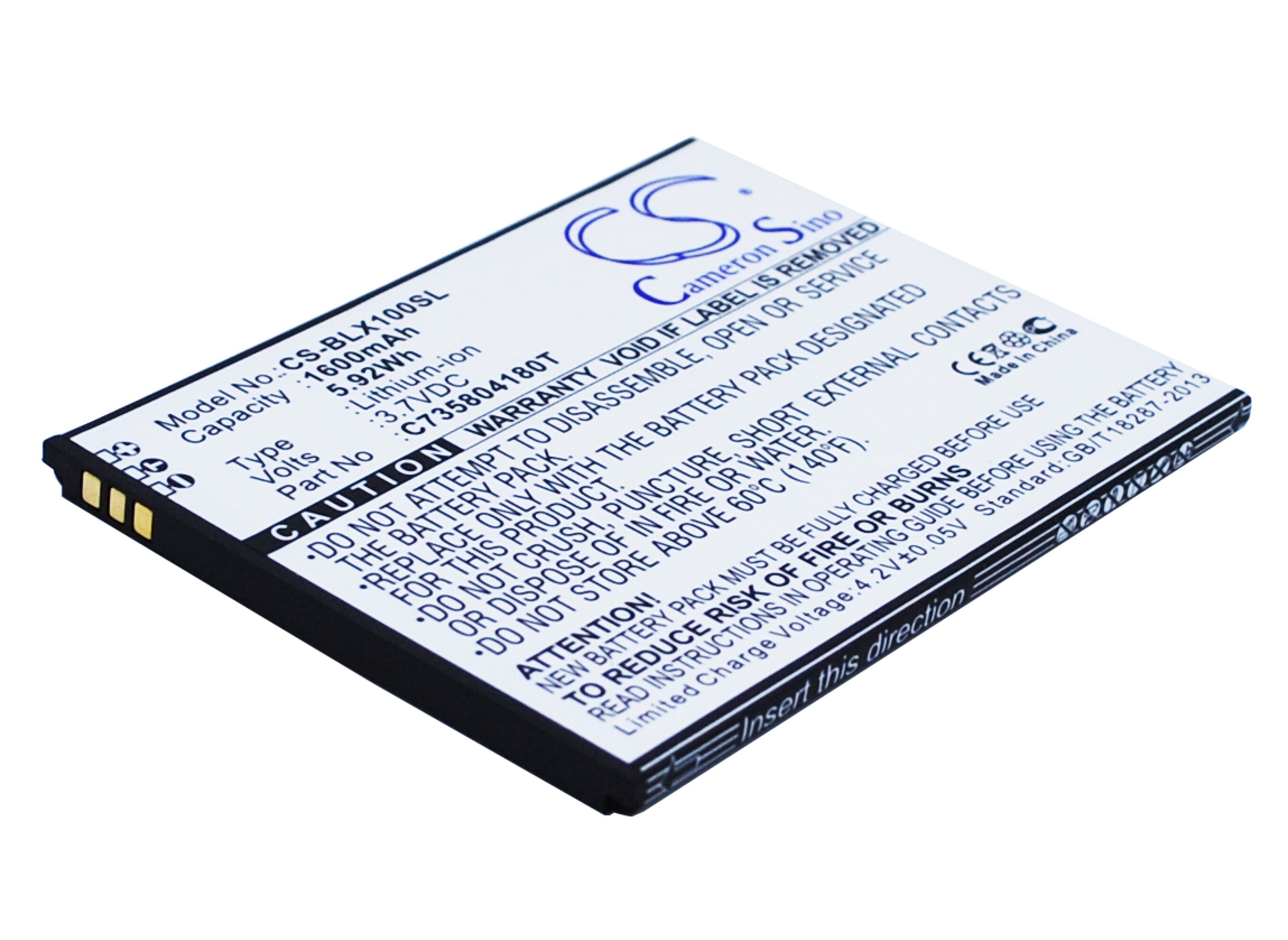 Batteri till SmartPhone, Mobil för BLU Life Play, Life Play X, L102A m.fl.