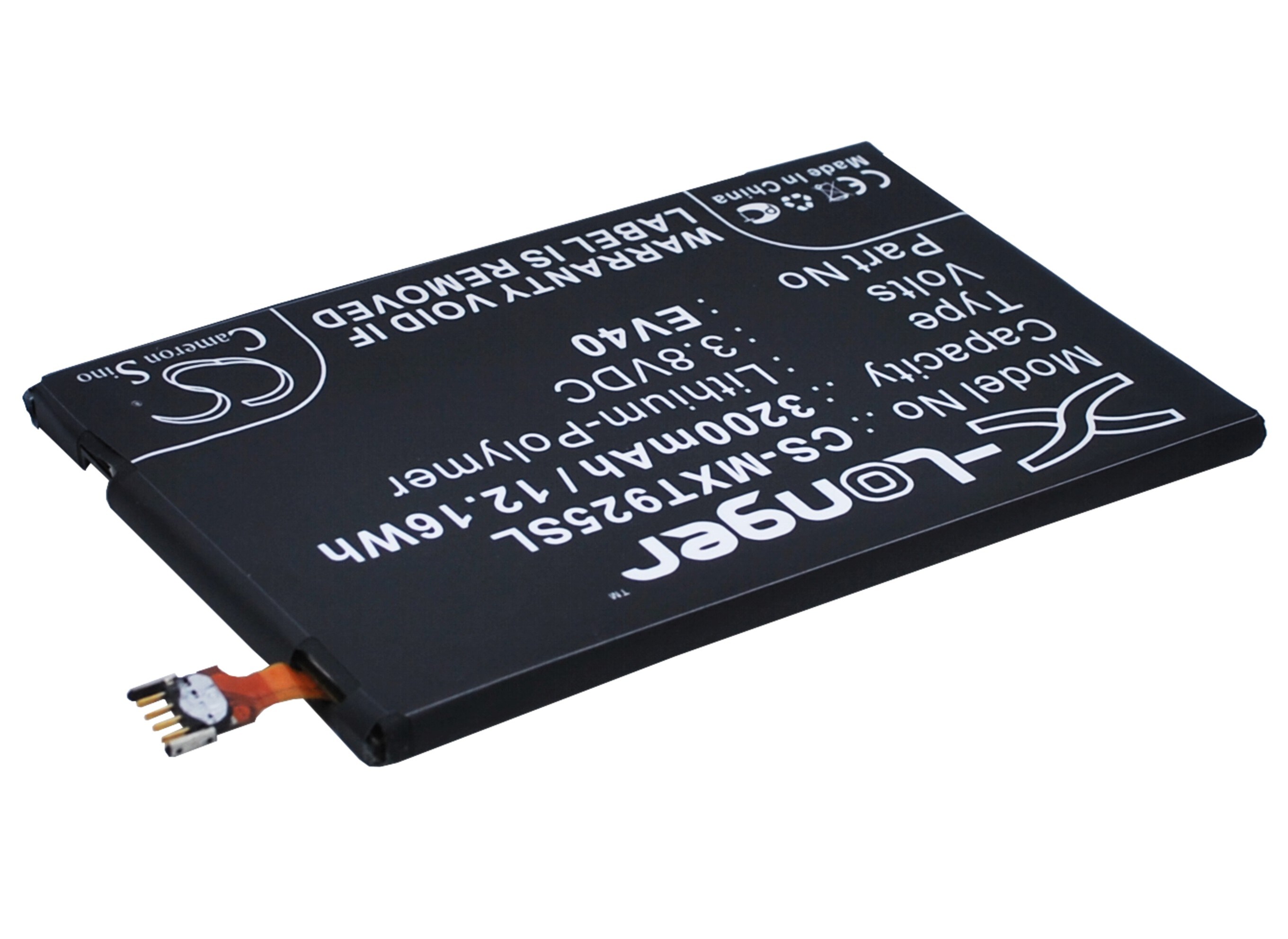 Batteri till SmartPhone, Mobil för Motorola Droid Razr HD, Droid Razr MAXX HD, XT926