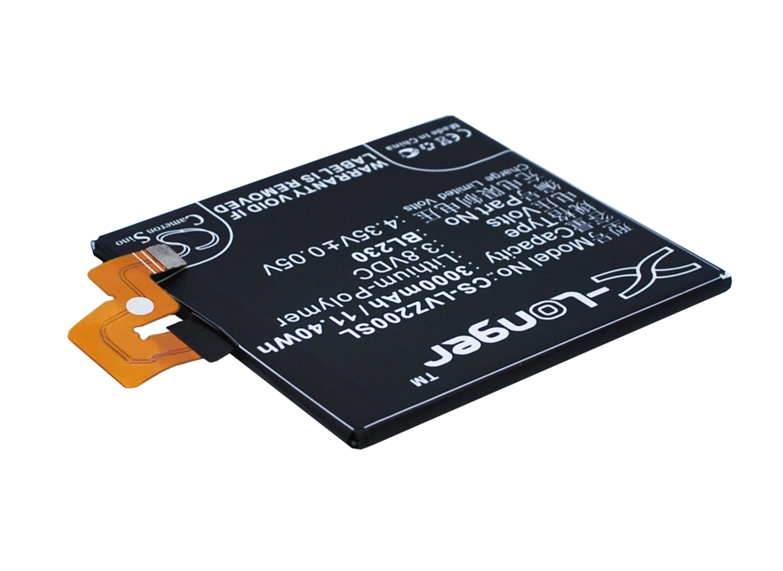 Batteri till SmartPhone, Mobil för Lenovo VIBE Z2, VIBE Z2t, VIBE Z2w