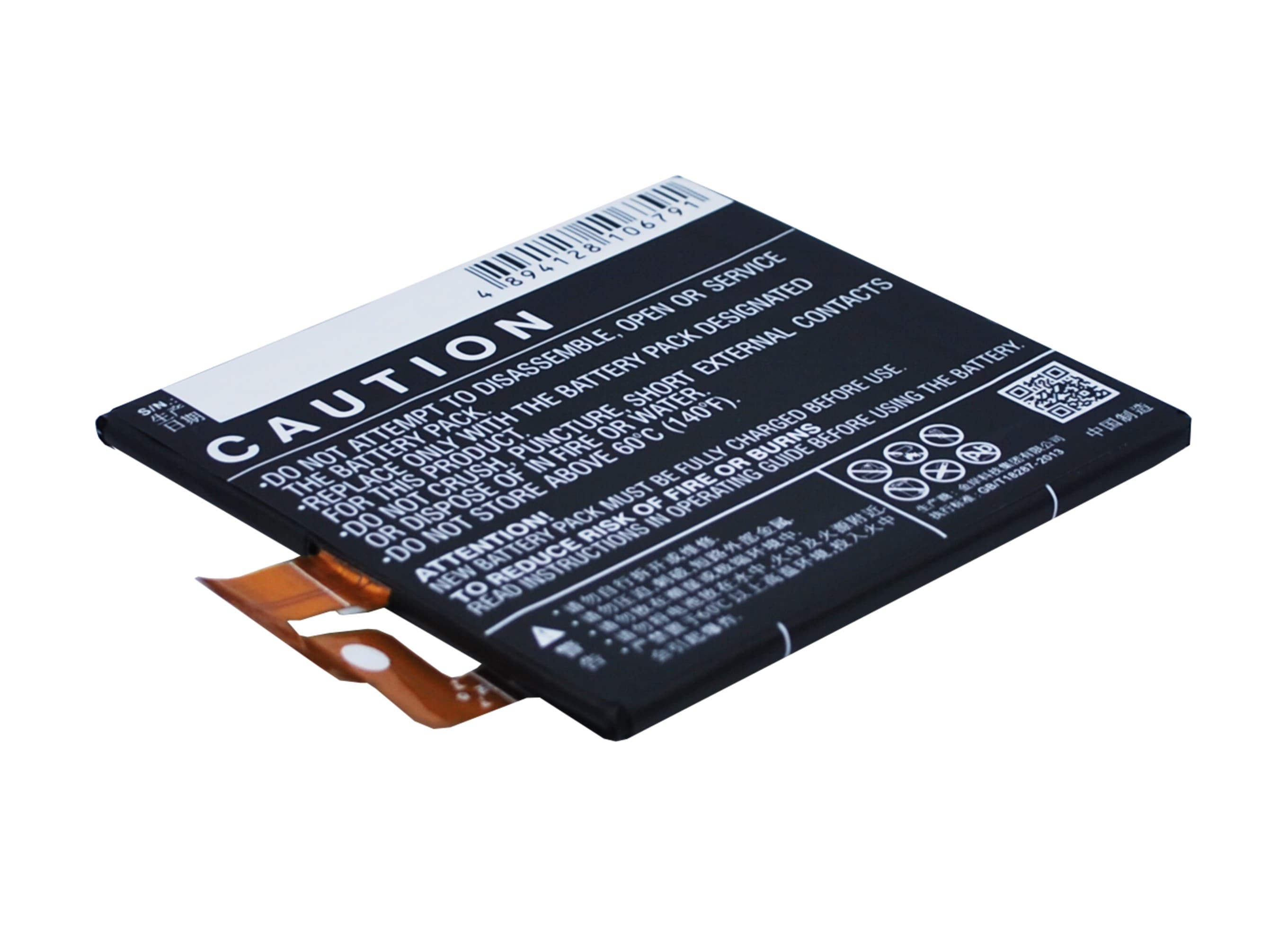 Batteri till SmartPhone, Mobil för Lenovo VIBE Z2, VIBE Z2t, VIBE Z2w
