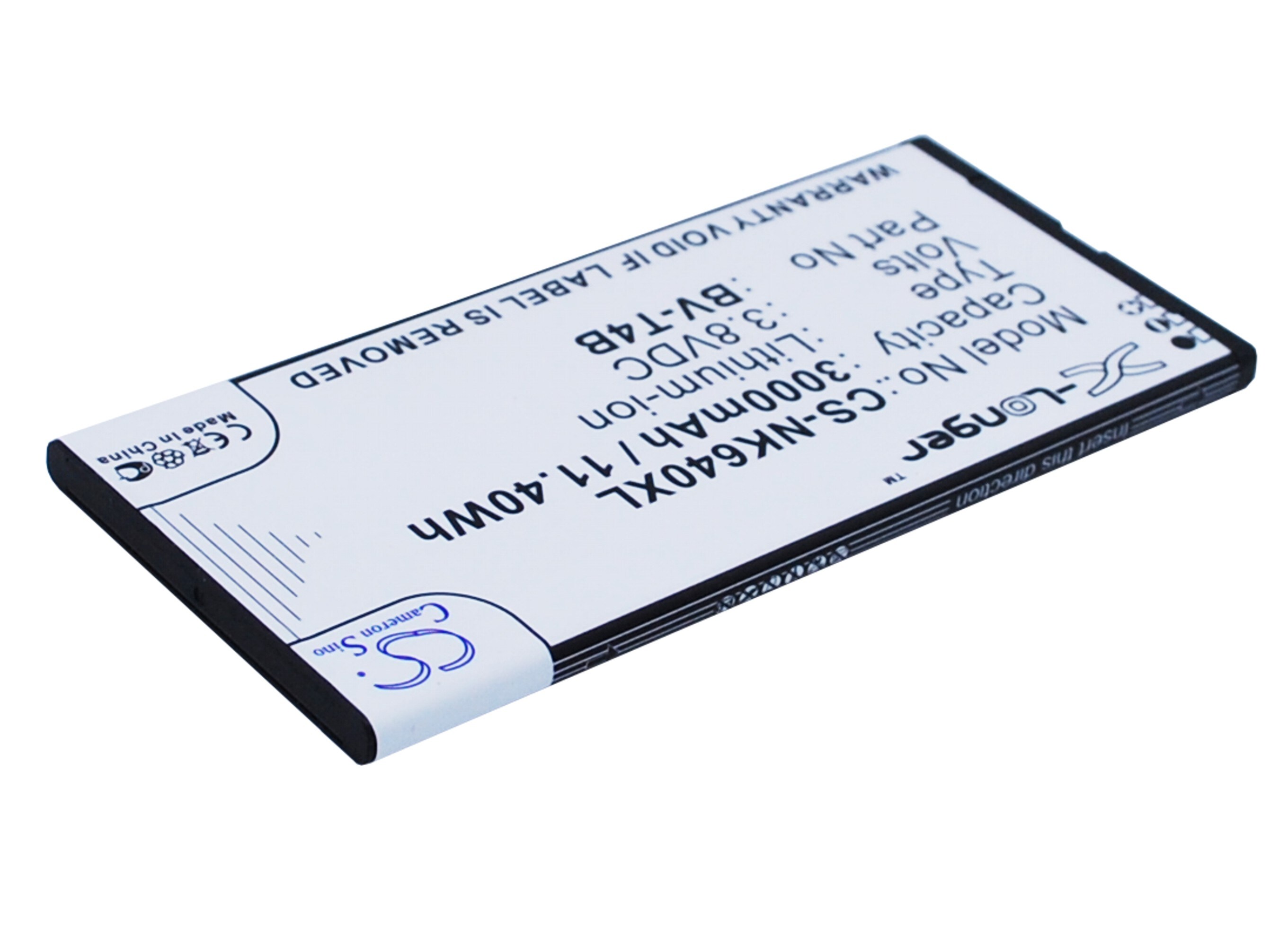 Batteri till SmartPhone, Mobil för Microsoft Lumia 640 XL, RM-1062, RM-1063
