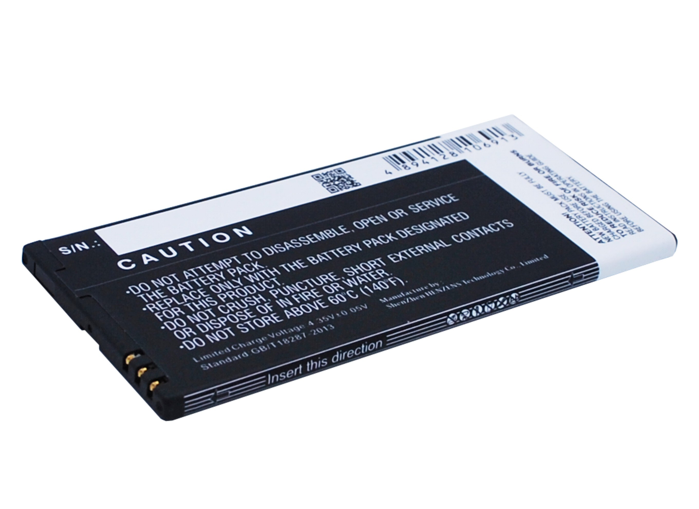 Batteri till SmartPhone, Mobil för Microsoft Lumia 640 XL, RM-1062, RM-1063