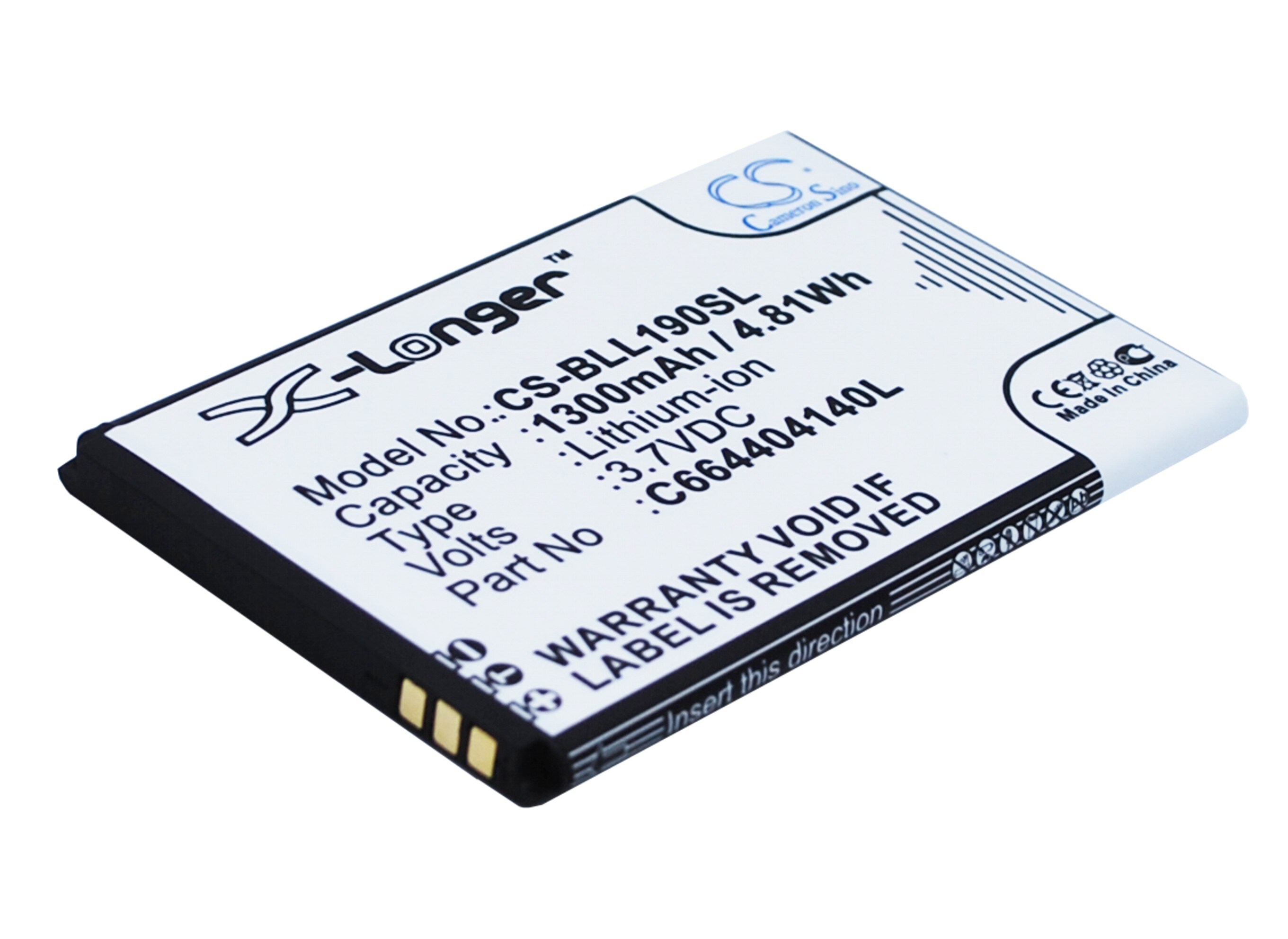 Batteri till SmartPhone, Mobil för BLU Life Pay mini, L190L, L190U m.fl.