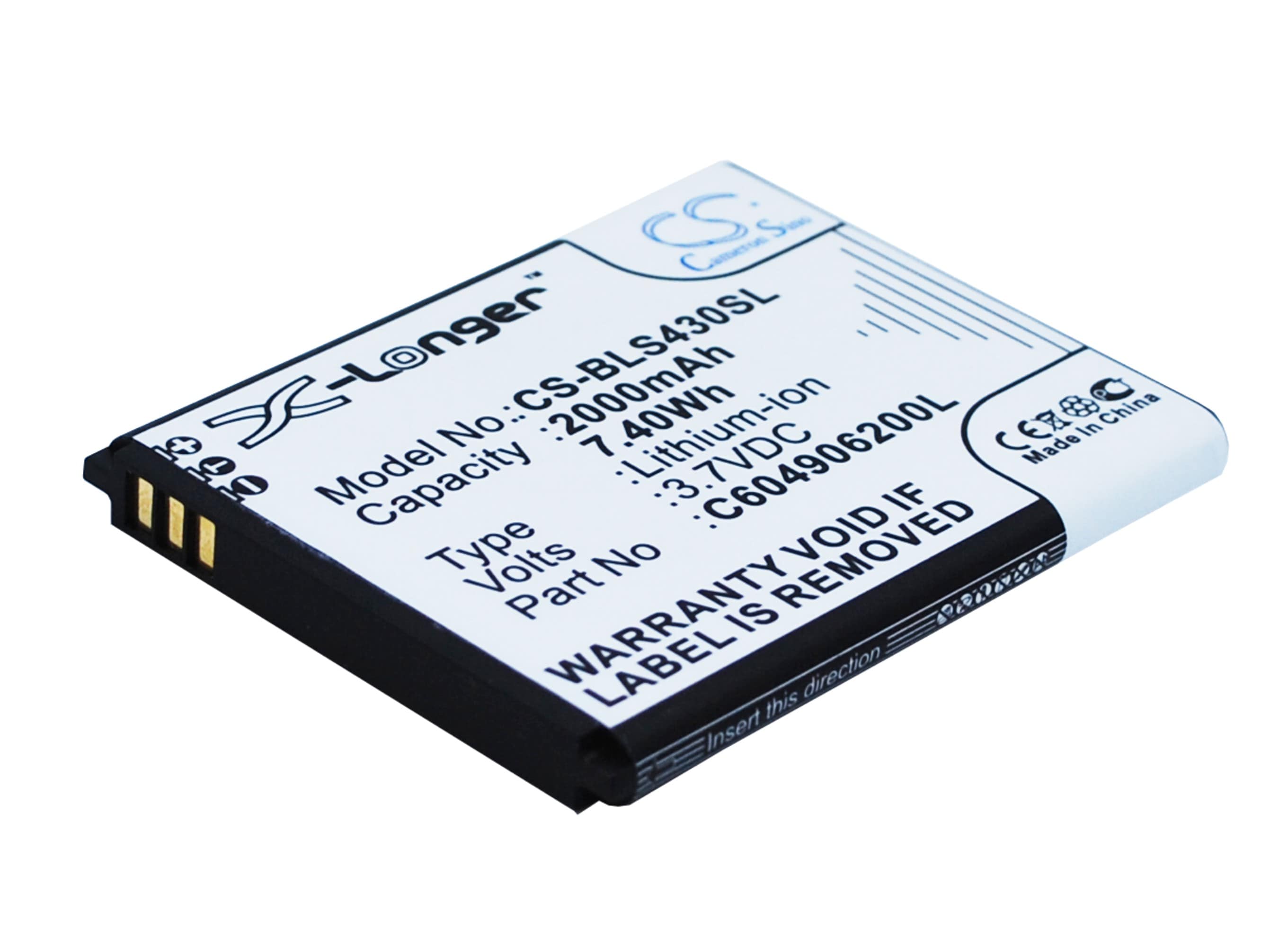Batteri till SmartPhone, Mobil för BLU Sport 4.5, S430L, S430U m.fl.