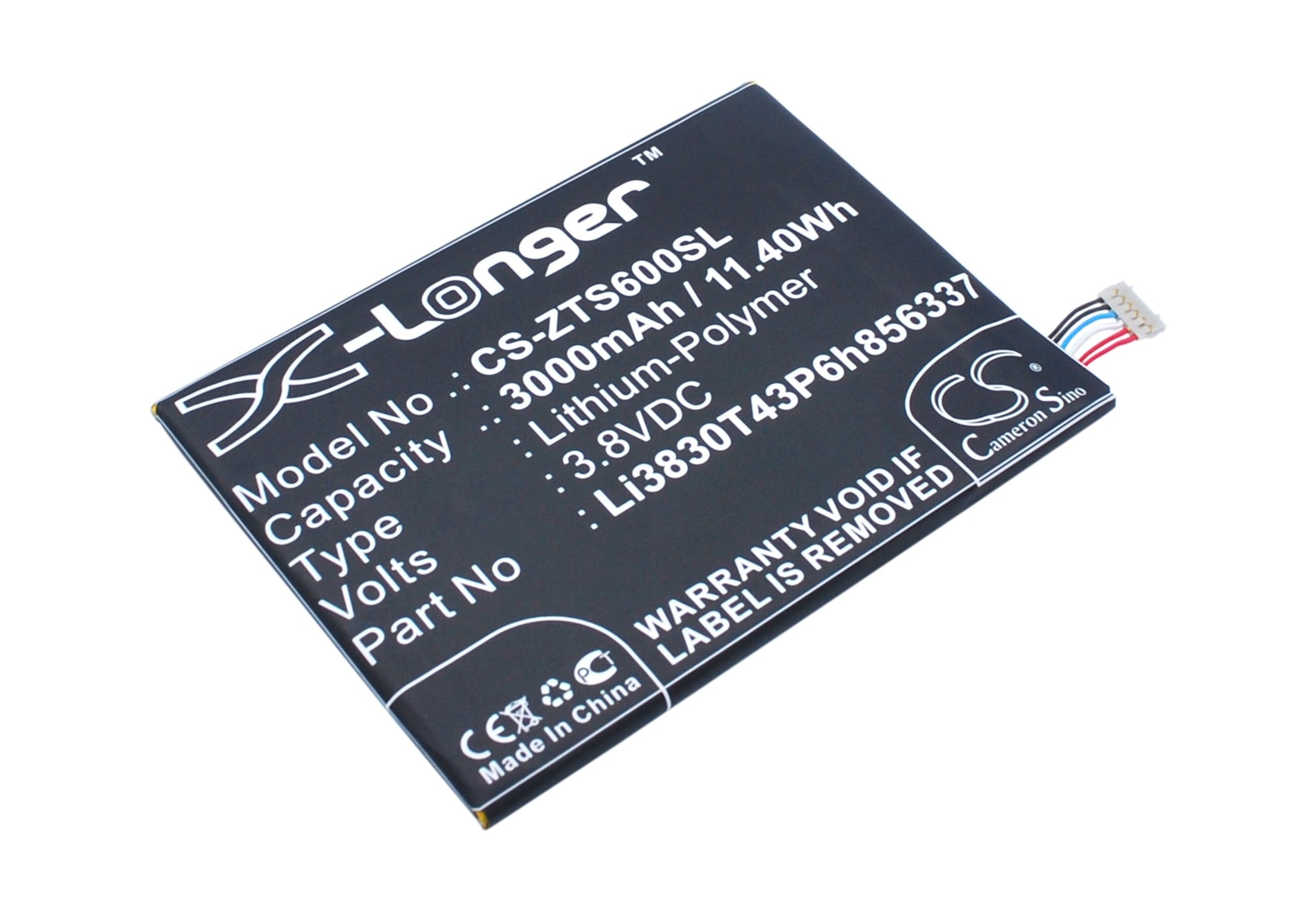 Batteri till SmartPhone, Mobil för BlackBerry Aurora, Aurora Dual SIM TD-LTE m.fl.