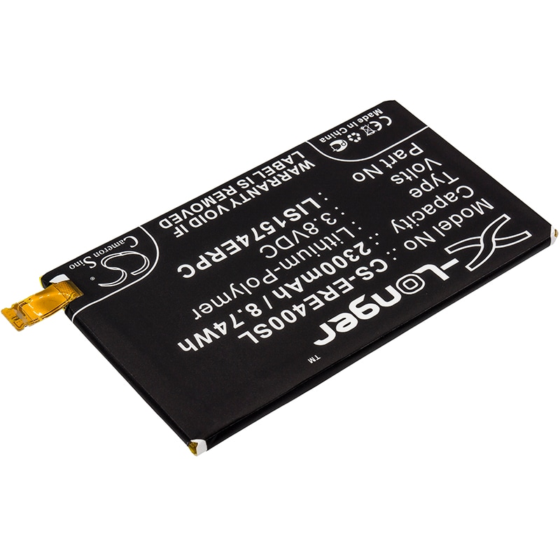 Batteri till SmartPhone, Mobil för Sony Ericsson Xperia E4, Xperia E4g m.fl.