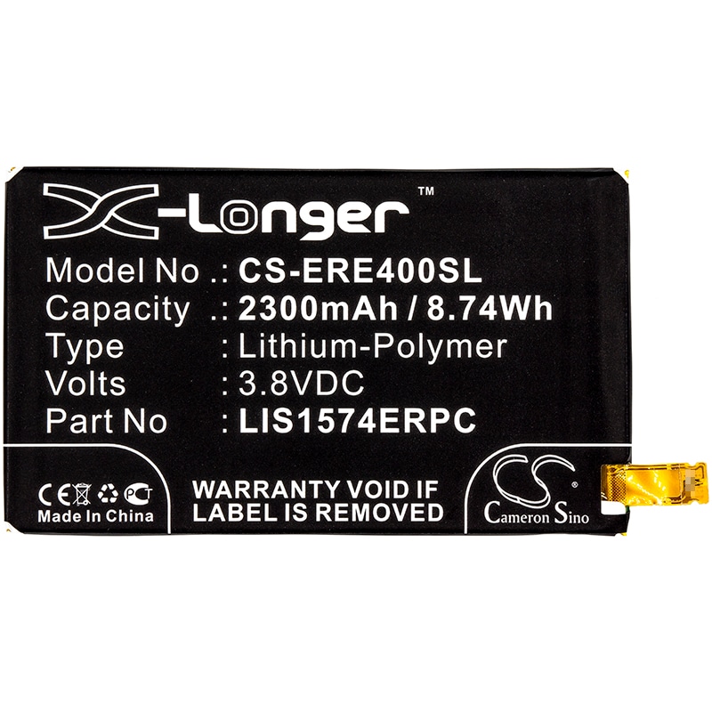 Batteri till SmartPhone, Mobil för Sony Ericsson Xperia E4, Xperia E4g m.fl.