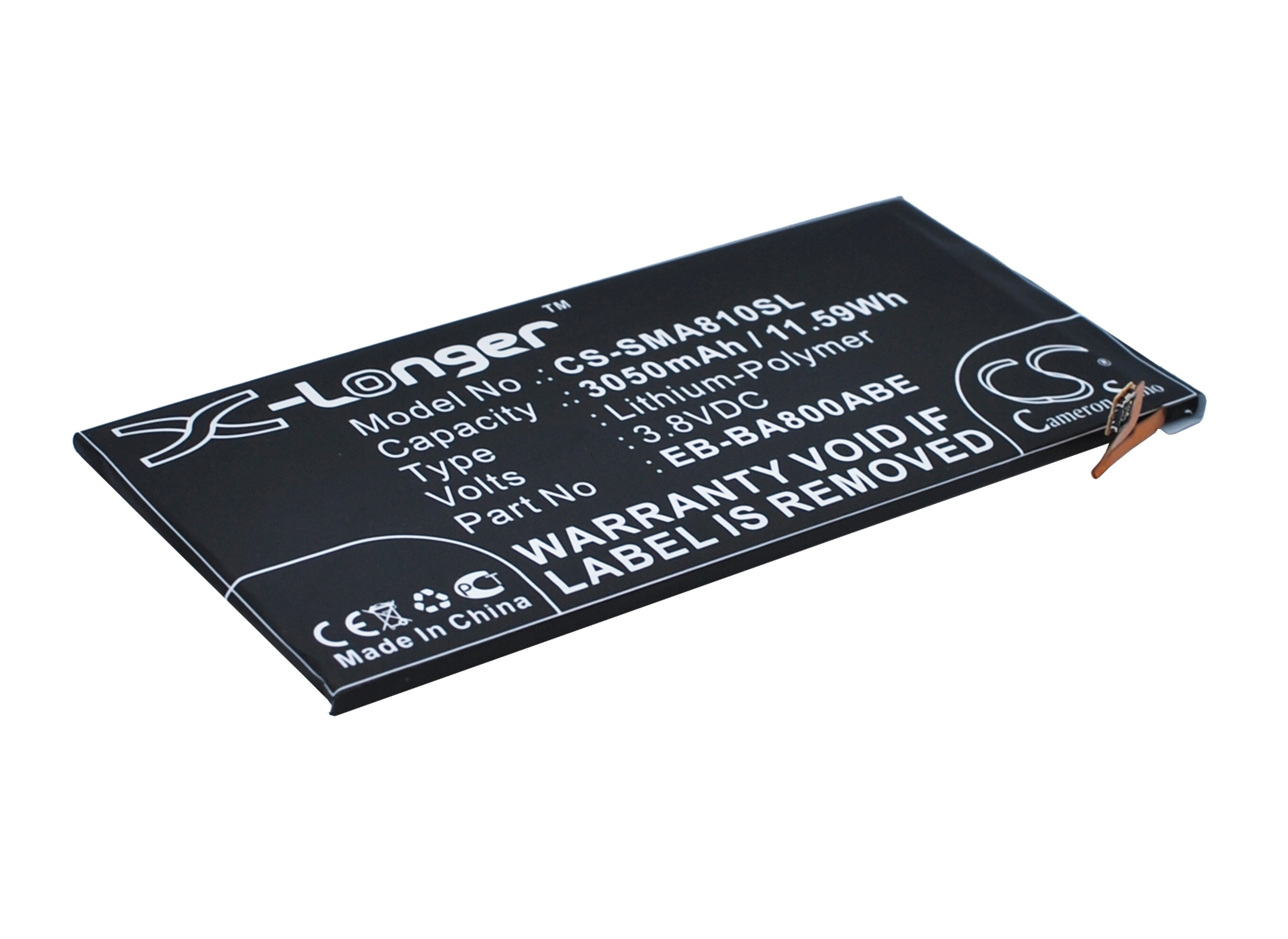Batteri till SmartPhone, Mobil för Samsung SM-A8000, Galaxy A8 Duos, SM-A800YZ m.fl.